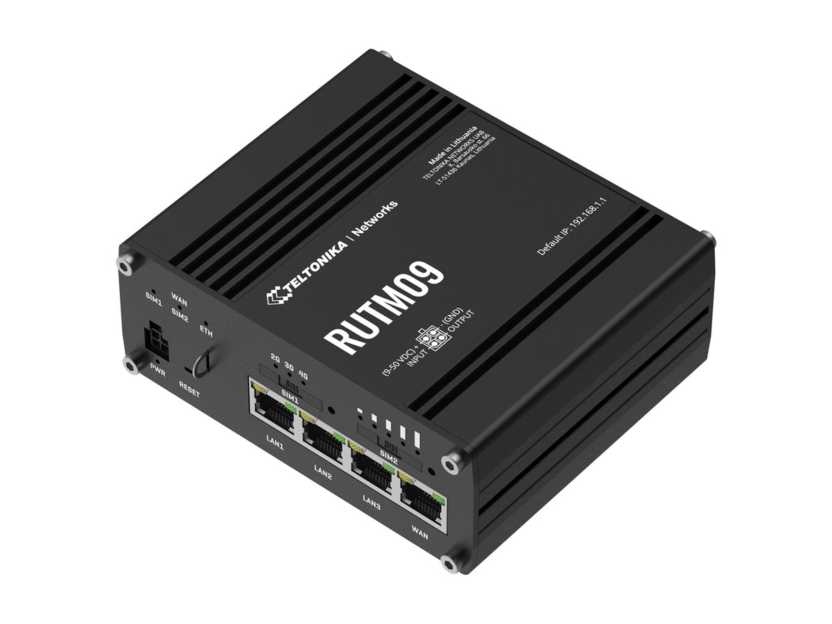 TELTONIKA NETWORKS RUTM09 4G LTE Router