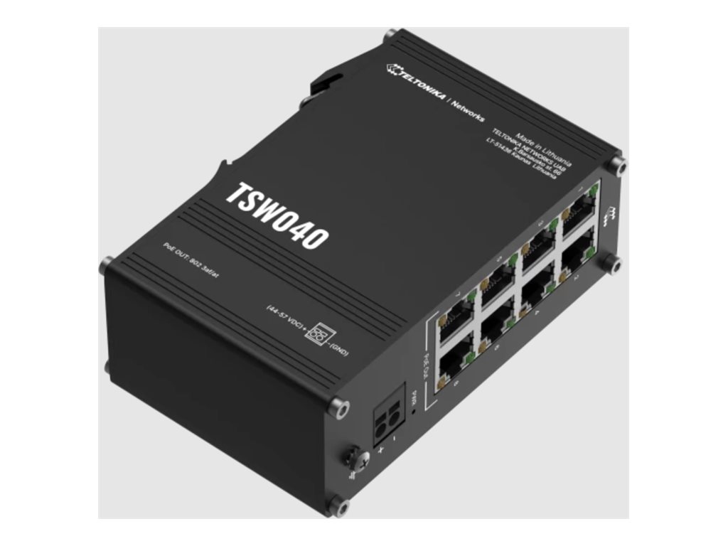 TELTONIKA TSW040 8 Port PoE+ Switch