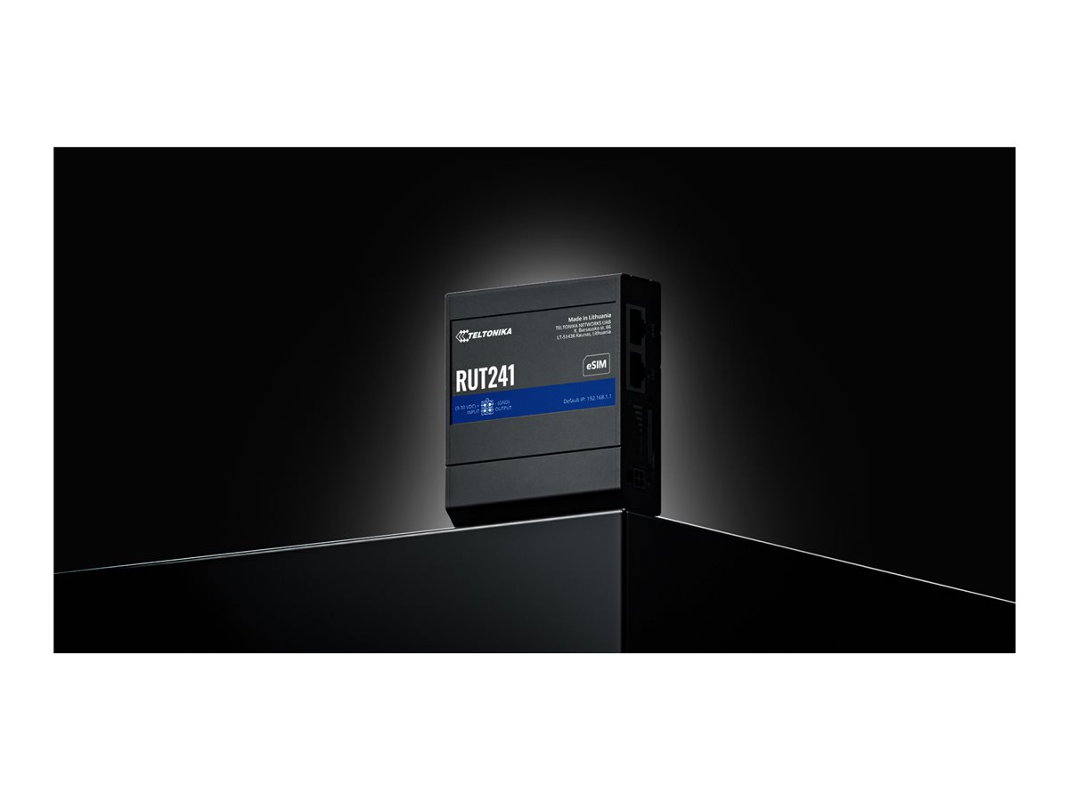TELTONIKA RUT241 LTE/4G/3G/2G WiFi Industrie Router eSIM Version
