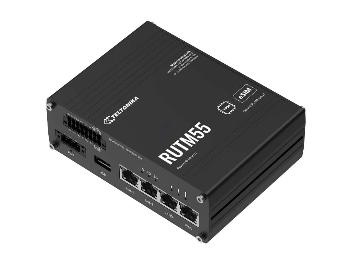 TELTONIKA NETWORKS RUTM55 5G Router