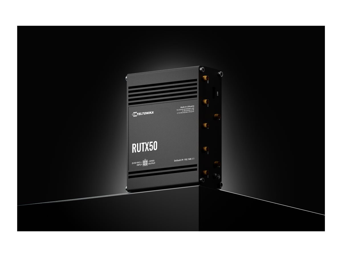 TELTONIKA RUTX50 5G/4G/LTE Industrie Router eSIM Version