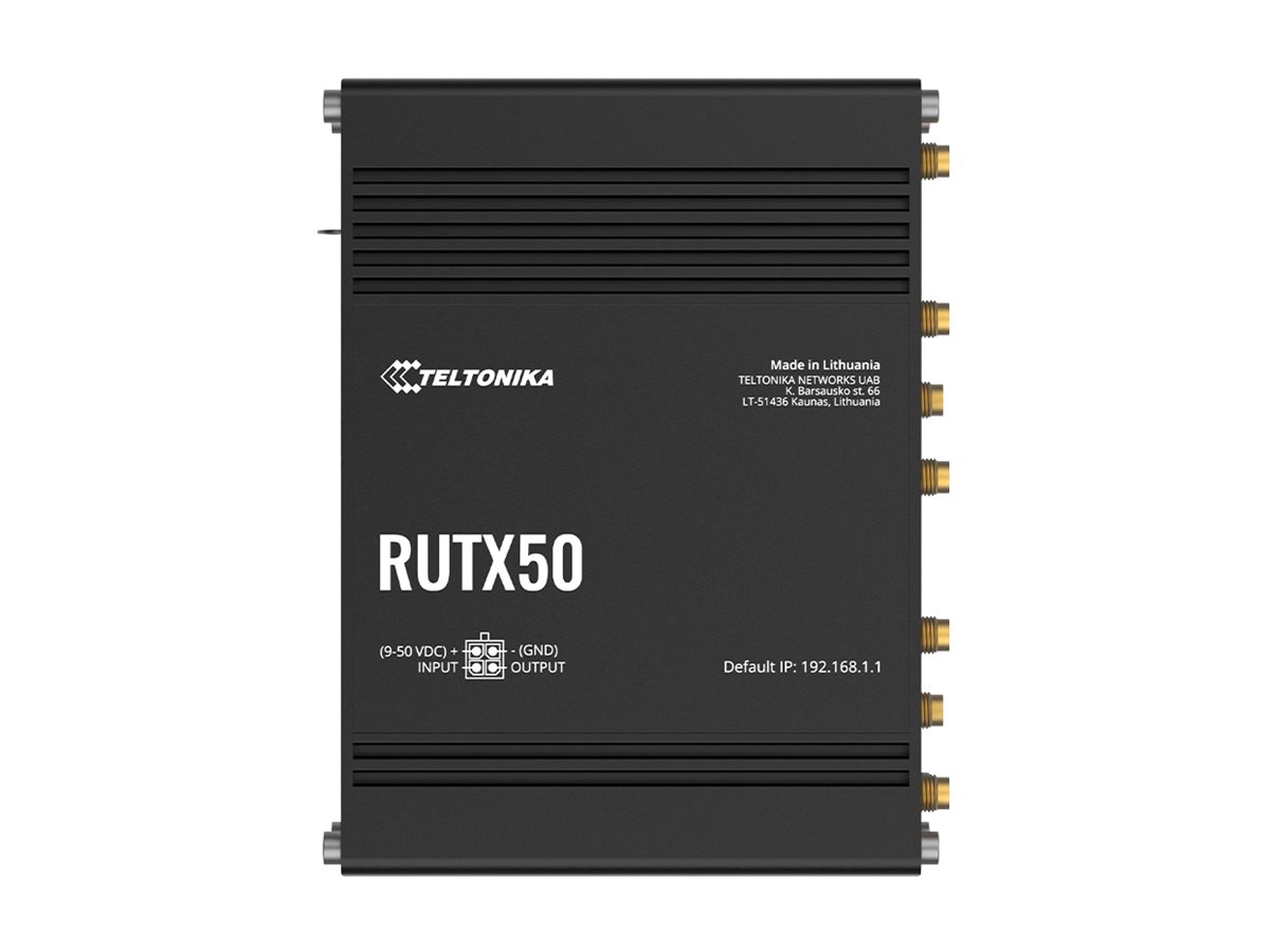 TELTONIKA RUTX50 5G/4G/LTE Industrie Router eSIM Version