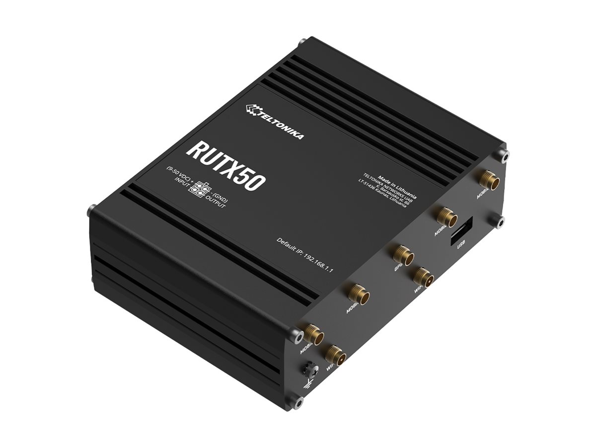 TELTONIKA RUTX50 5G/4G/LTE Industrie Router eSIM Version