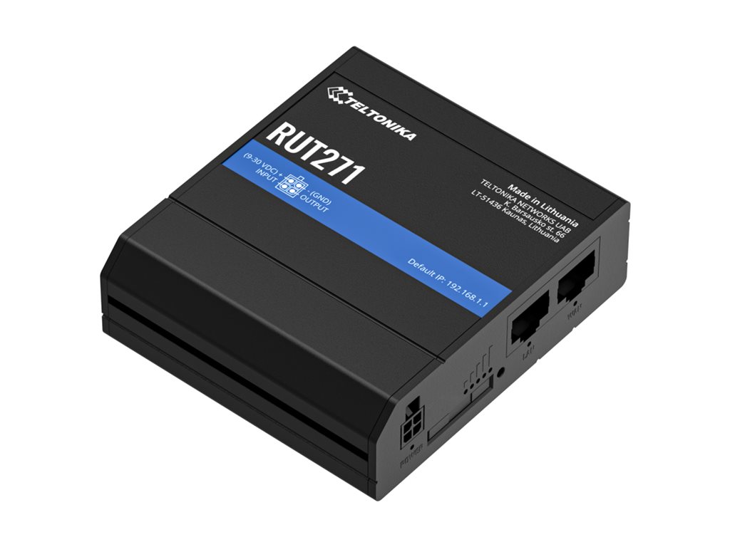 TELTONIKA NETWORKS RUT271 eSIM 5G Router