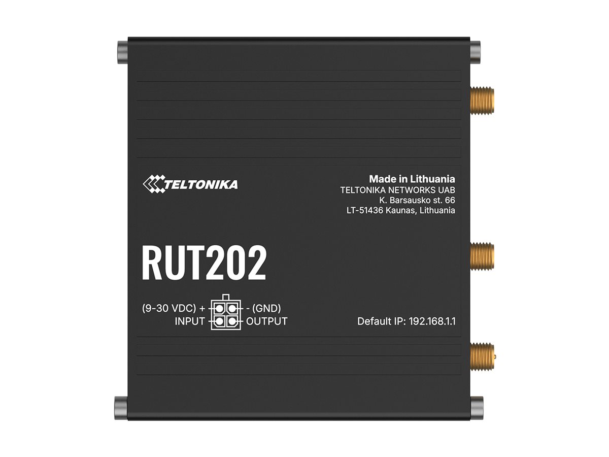TELTONIKA NETWORKS RUT202 4G/LTE Router