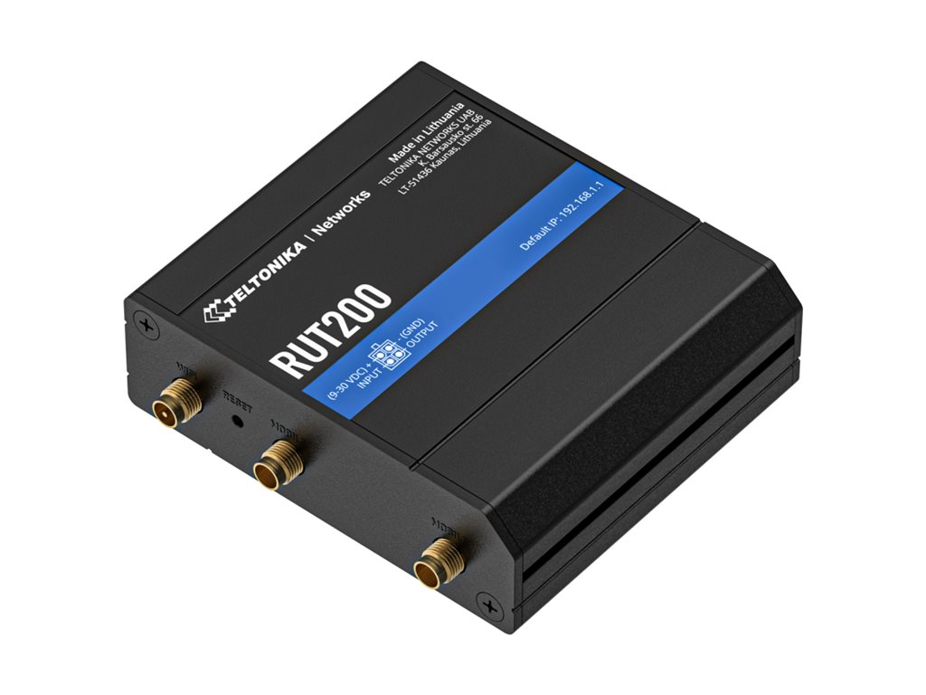 TELTONIKA NETWORKS RUT200 eSIM 4G Router