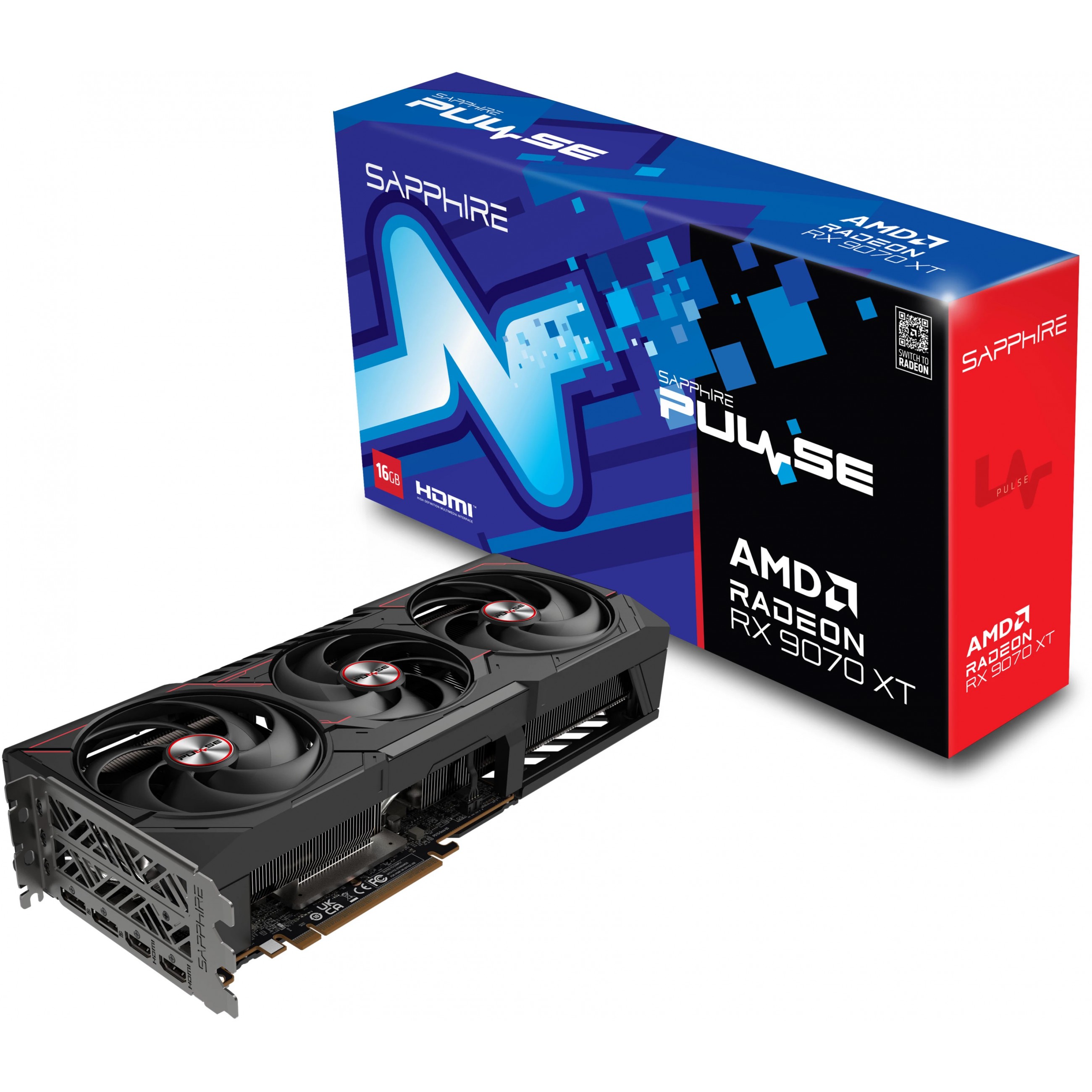 SAPPHIRE PULSE AMD RADEON RX 9070 XT
