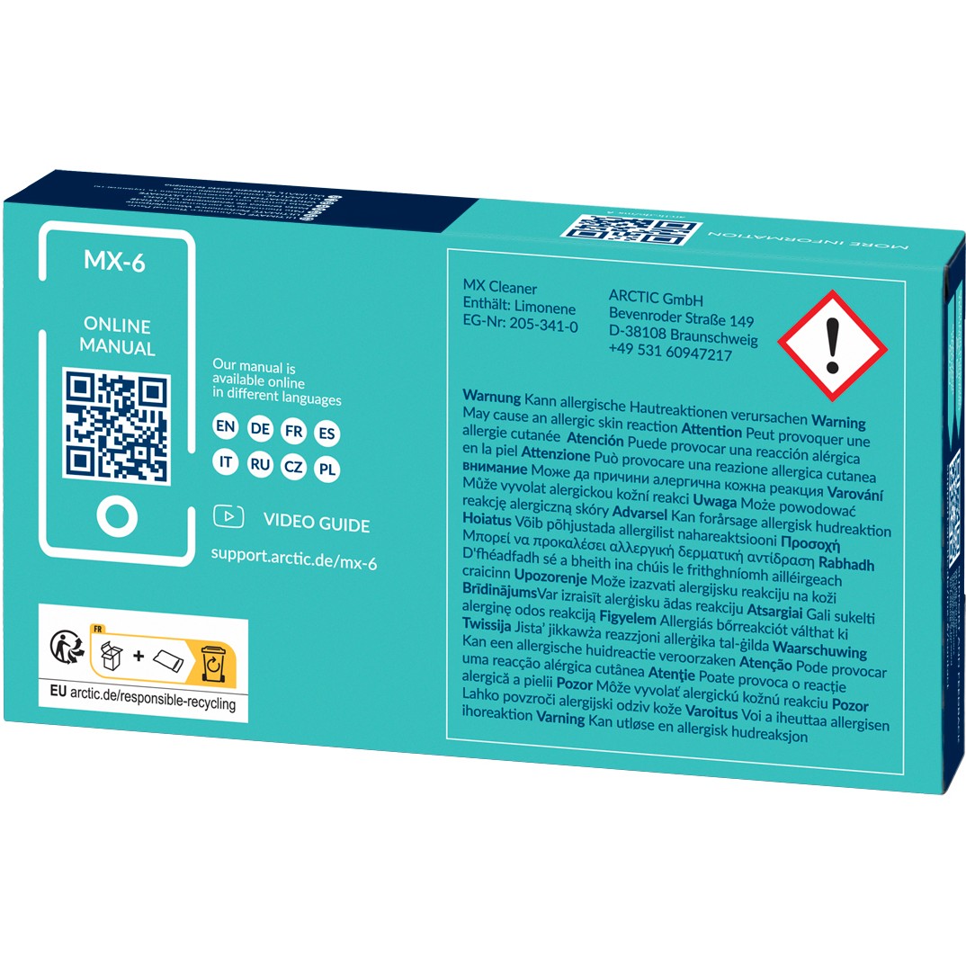 ARCTIC MX-6 heat sink compound