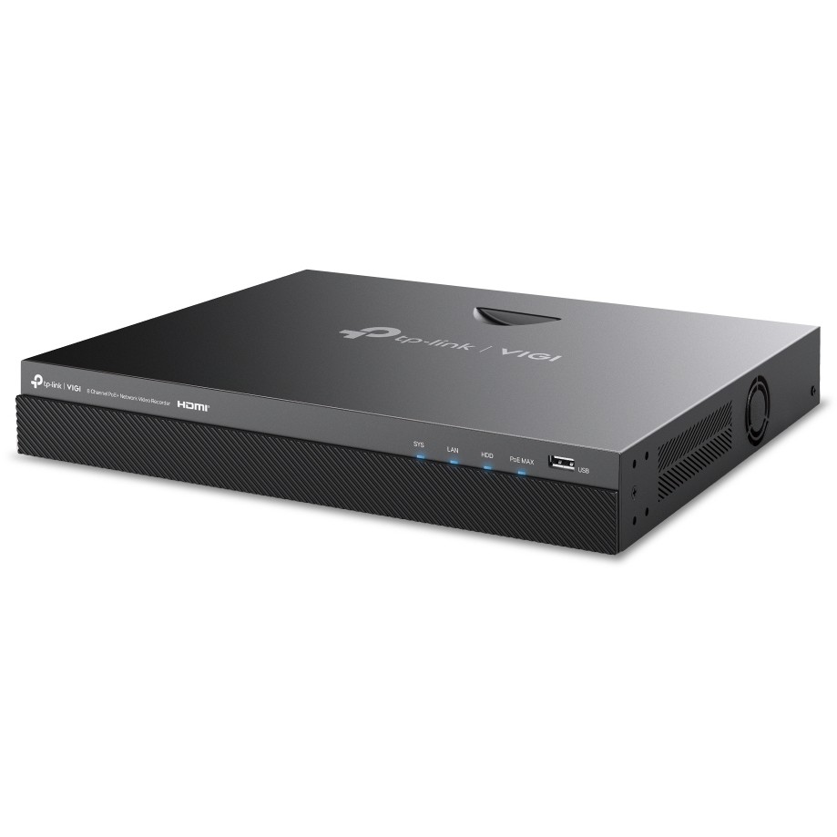 TP-Link VIGI NVR2008H-8MP-2TB network video recorder