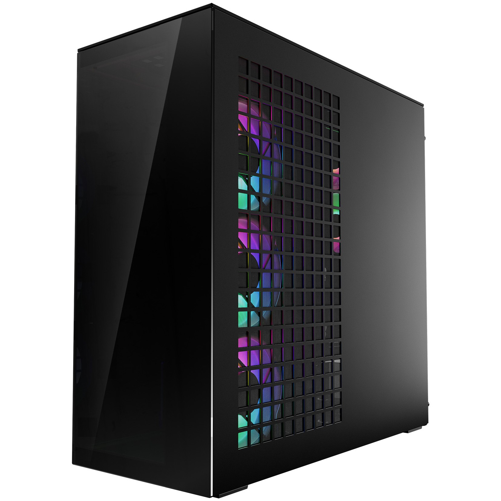 Arctic Xtender (Black) black window with GPU vertical mount