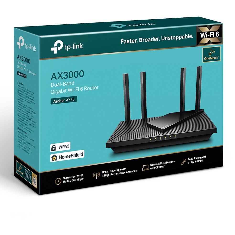 TP-Link Archer AX55 wireless router