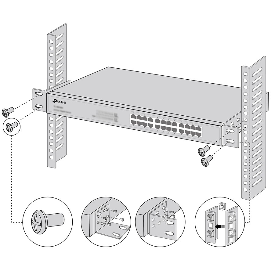 TP-Link Omada Rack-mounting Bracket Kit