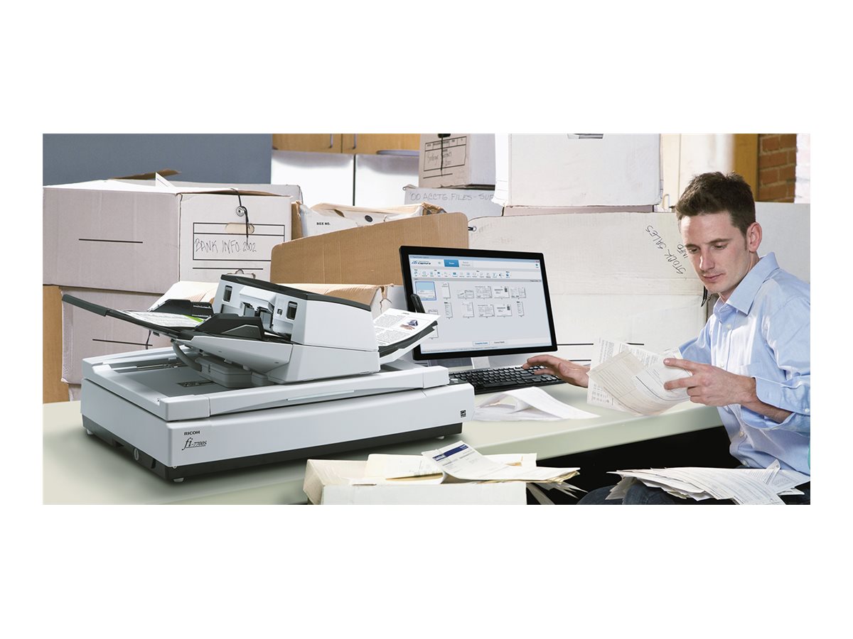 RICOH fi-7700S A3 Scanner PaperStr (P)