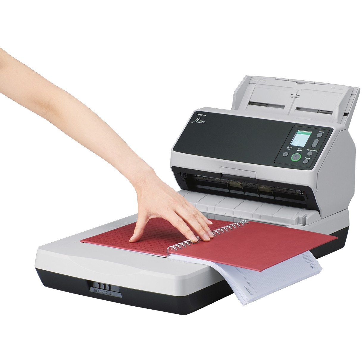 RICOH fi-8290 Scanner A4 90ppm flat (P)