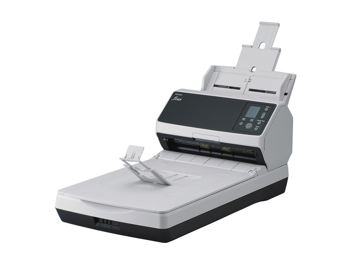Ricoh Dokumentenscanner fi-8270 70 S./Min inkl. Flachbetteinheit ADF Duplex USB 3.2 LAN