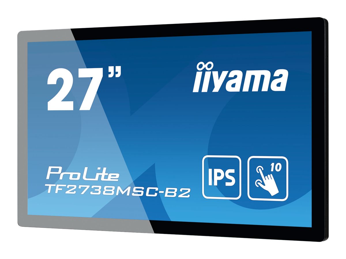 iiyama ProLite TF2738MSC-B2 Computerbildschirm 68,6 cm (27) 1920 x 1080 Pixel Full HD LED Touchscreen Multi-Nutzer Schwarz