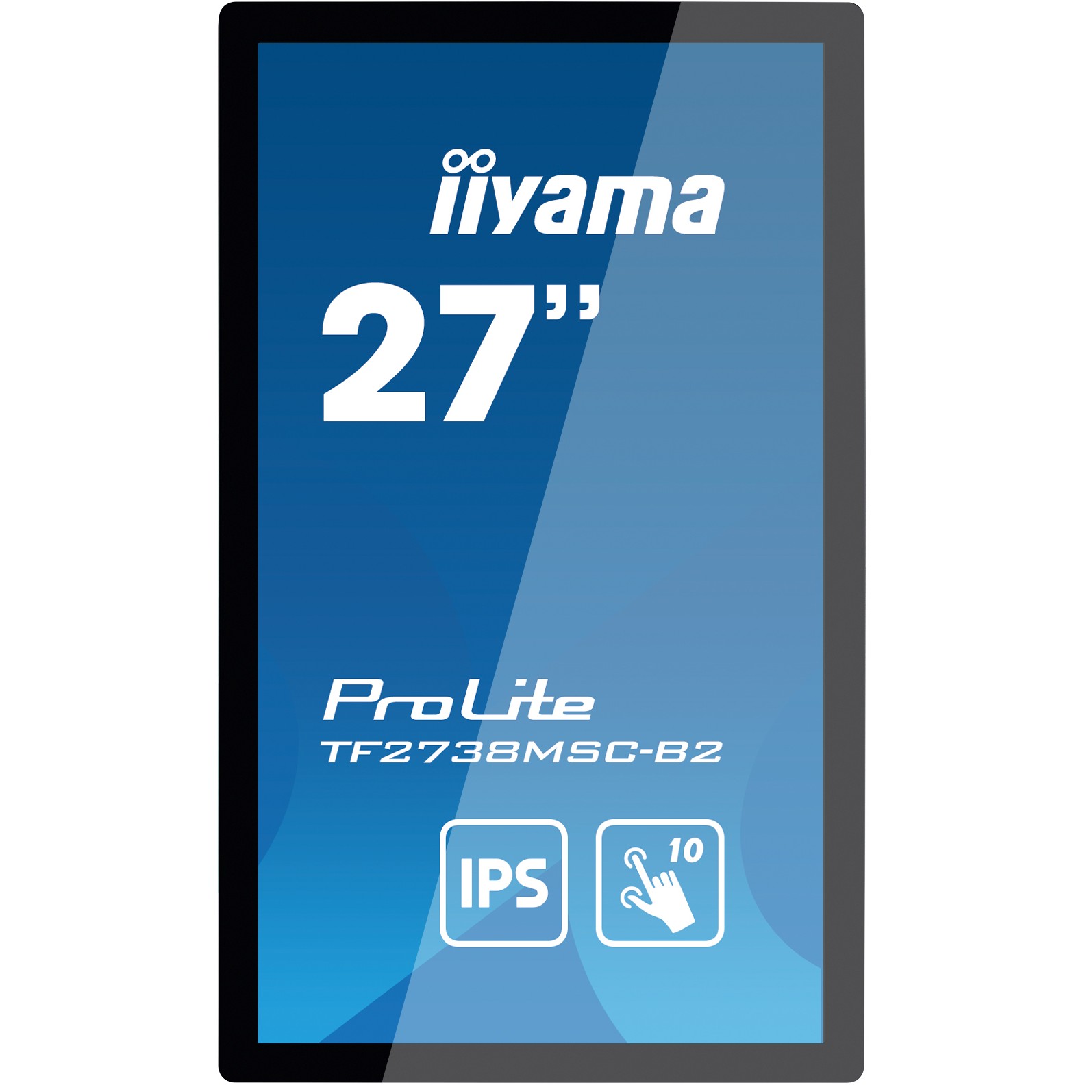 iiyama ProLite TF2738MSC-B2 Computerbildschirm 68,6 cm (27) 1920 x 1080 Pixel Full HD LED Touchscreen Multi-Nutzer Schwarz