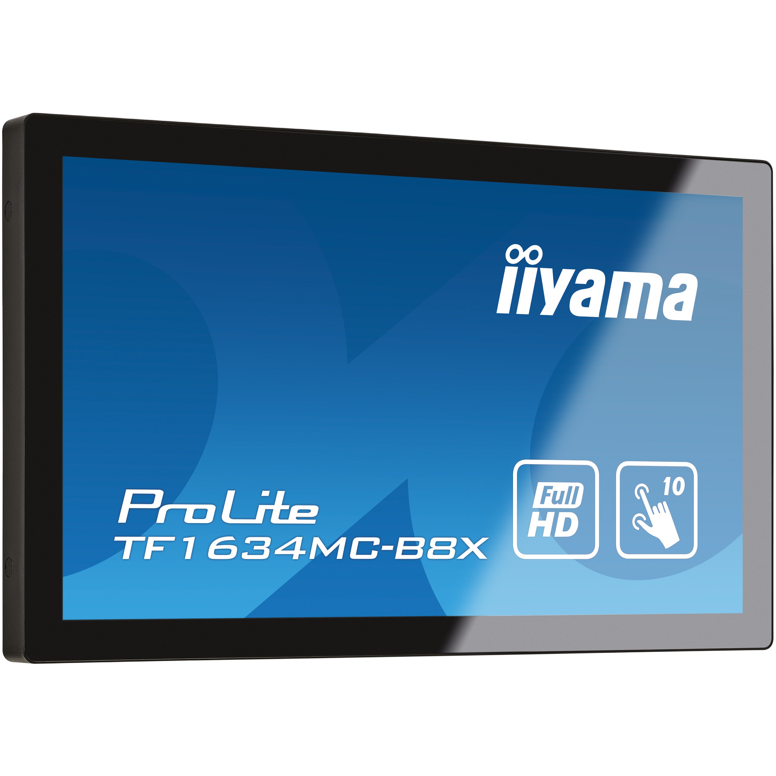 iiyama ProLite TF1634MC-B8X Computerbildschirm 39,6 cm (15.6) 1920 x 1080 Pixel Full HD LED Touchscreen Multi-Nutzer Schwarz