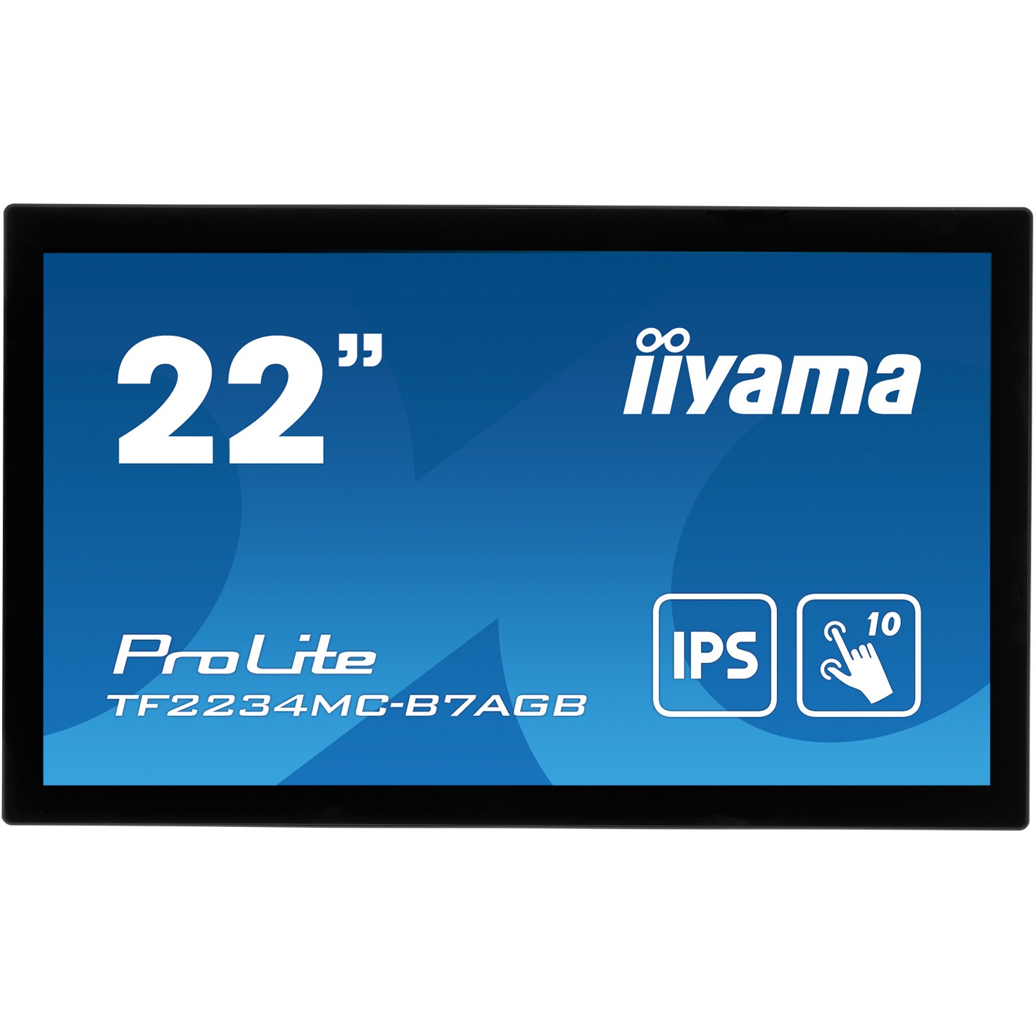 iiyama ProLite TF2234MC-B7AGB Computerbildschirm 54,6 cm (21.5) 1920 x 1080 Pixel Full HD LED Touchscreen Multi-Nutzer Schwarz