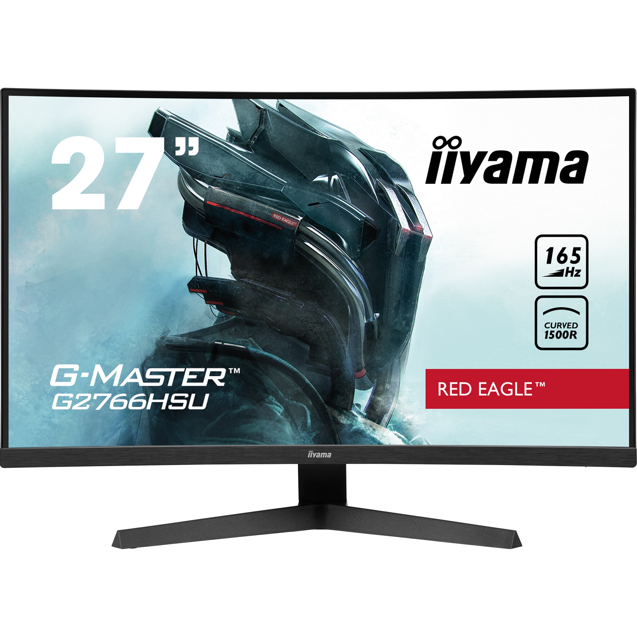 IIYAMA 68.6cm (27)   G2766HSU-B1  16:9 2xHDMI+DP+USB Curved