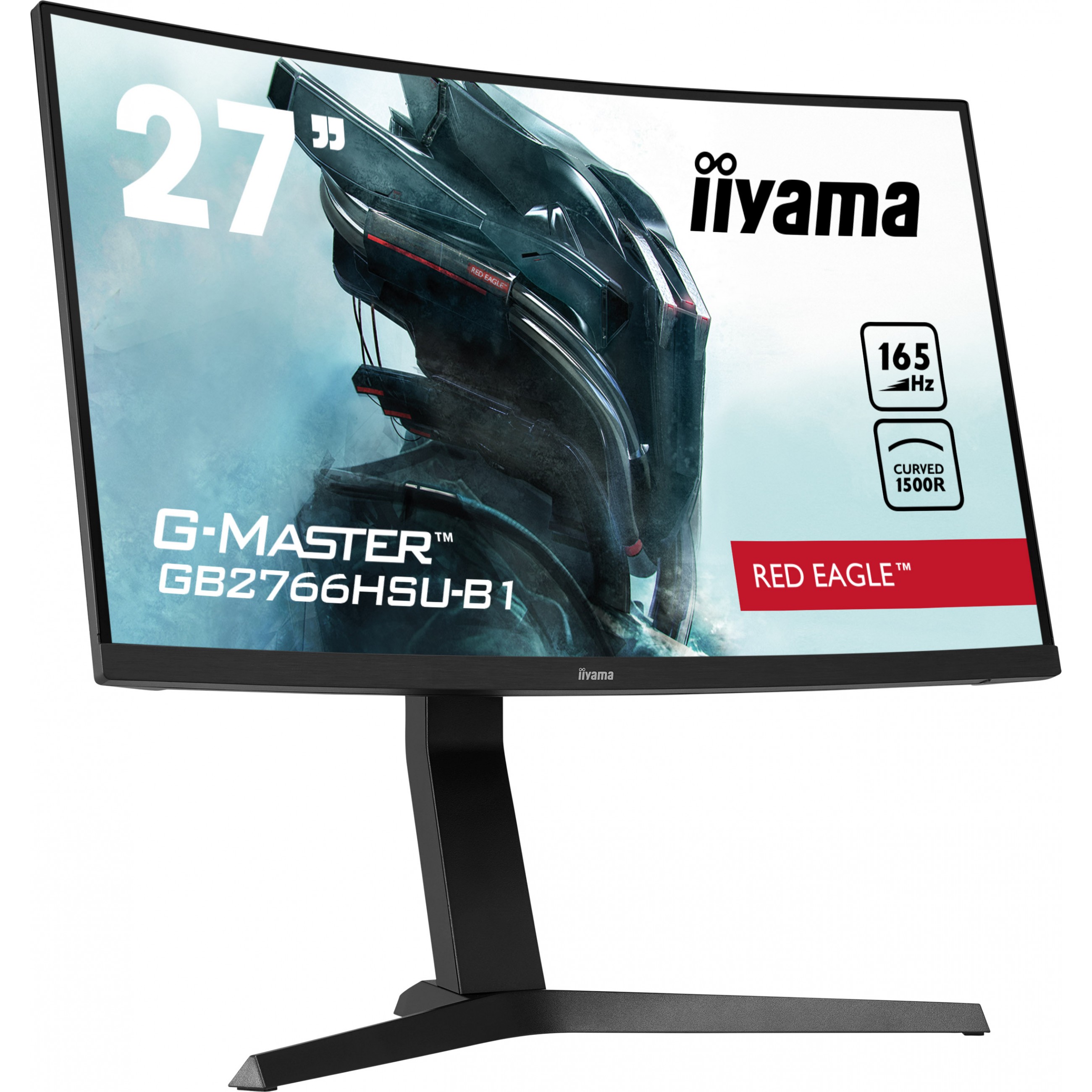 IIYAMA 68.6cm (27)   GB2766HSU-B1 16:9 2xHDMI+DP+USB curve