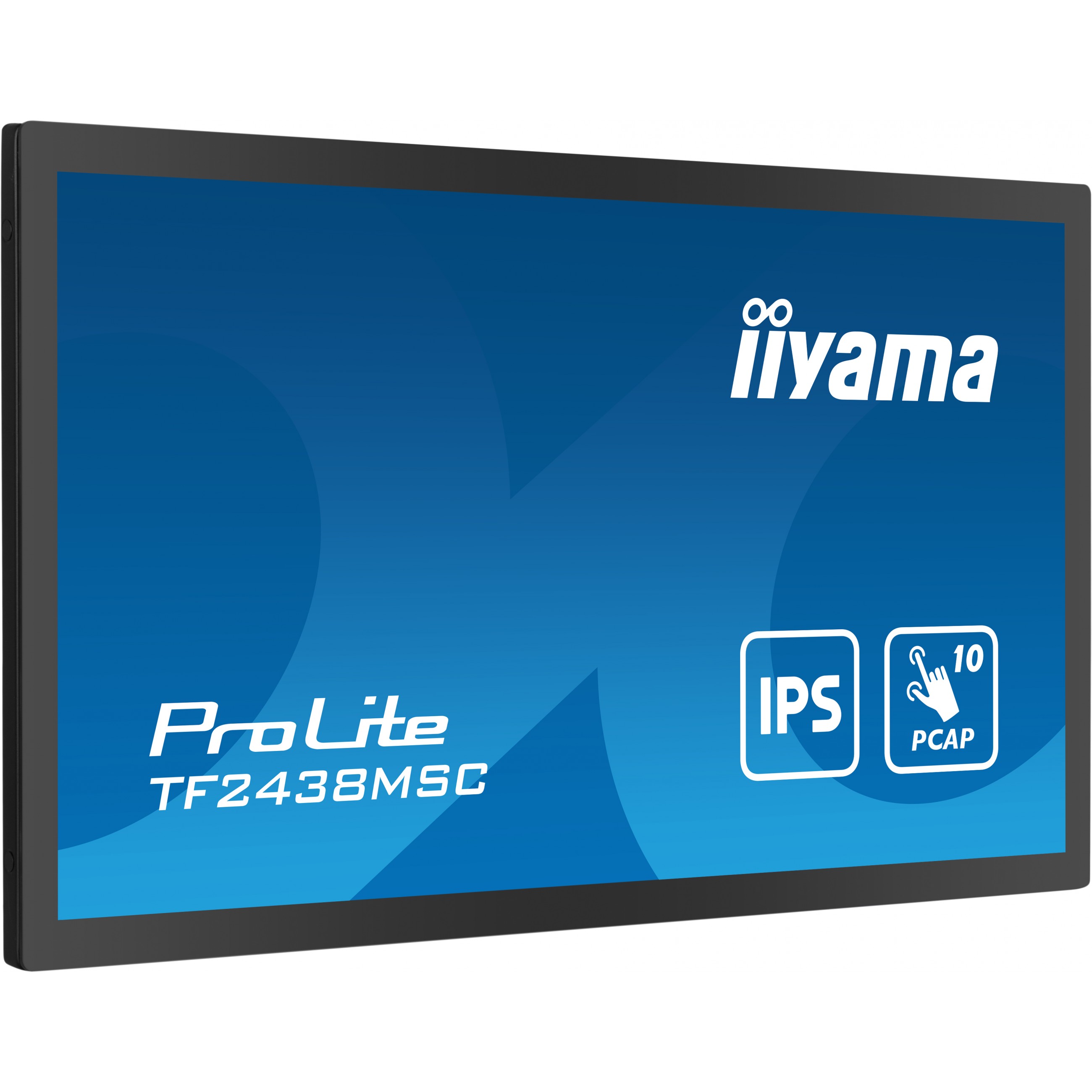 iiyama TF2438MSC-B1 Signage-Display Digitale A-Platine 61 cm (24) LED 600 cd/m² Full HD Schwarz Touchscreen