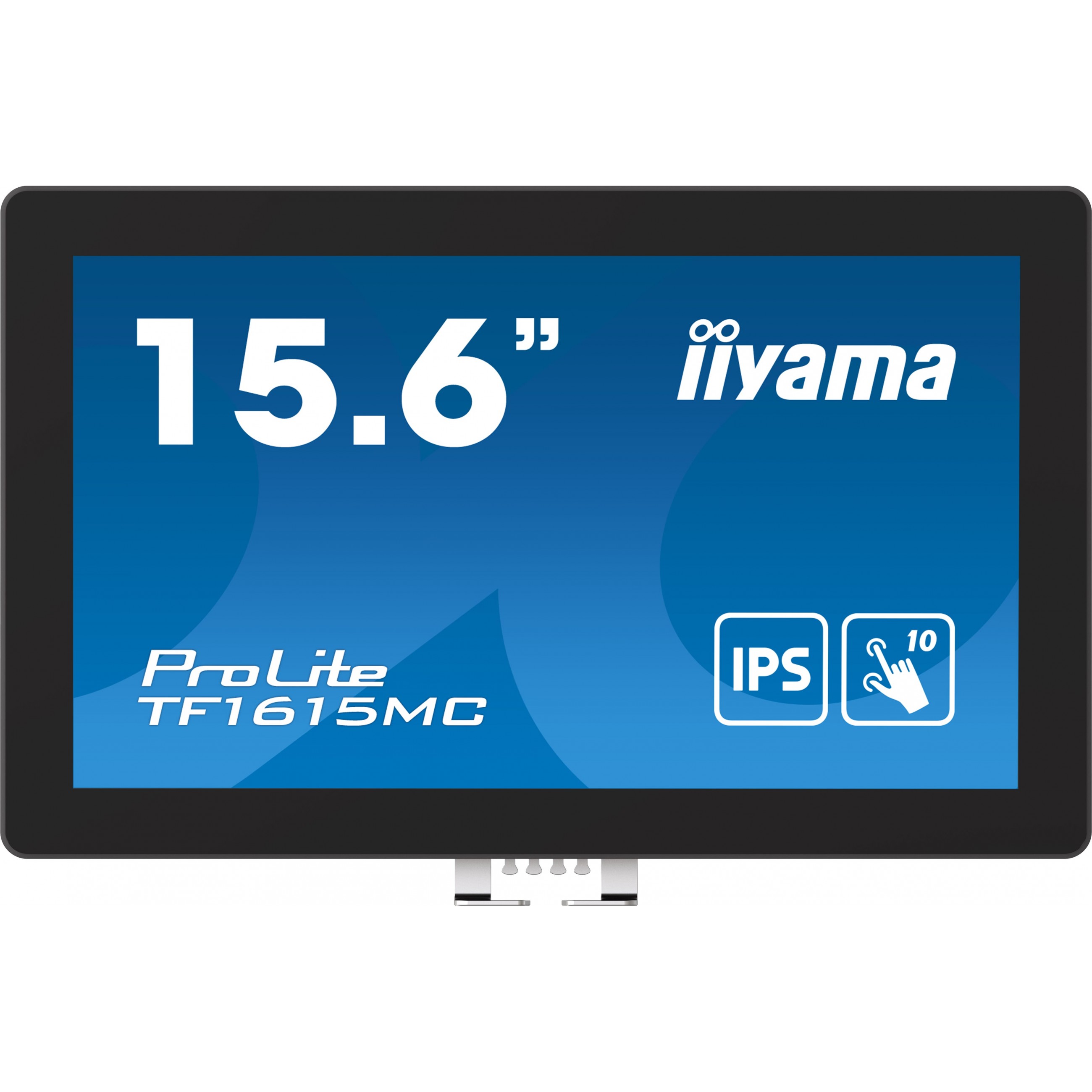 iiyama ProLite TF1615MC-B1 Computerbildschirm 39,6 cm (15.6) 1920 x 1080 Pixel Full HD Touchscreen Schwarz