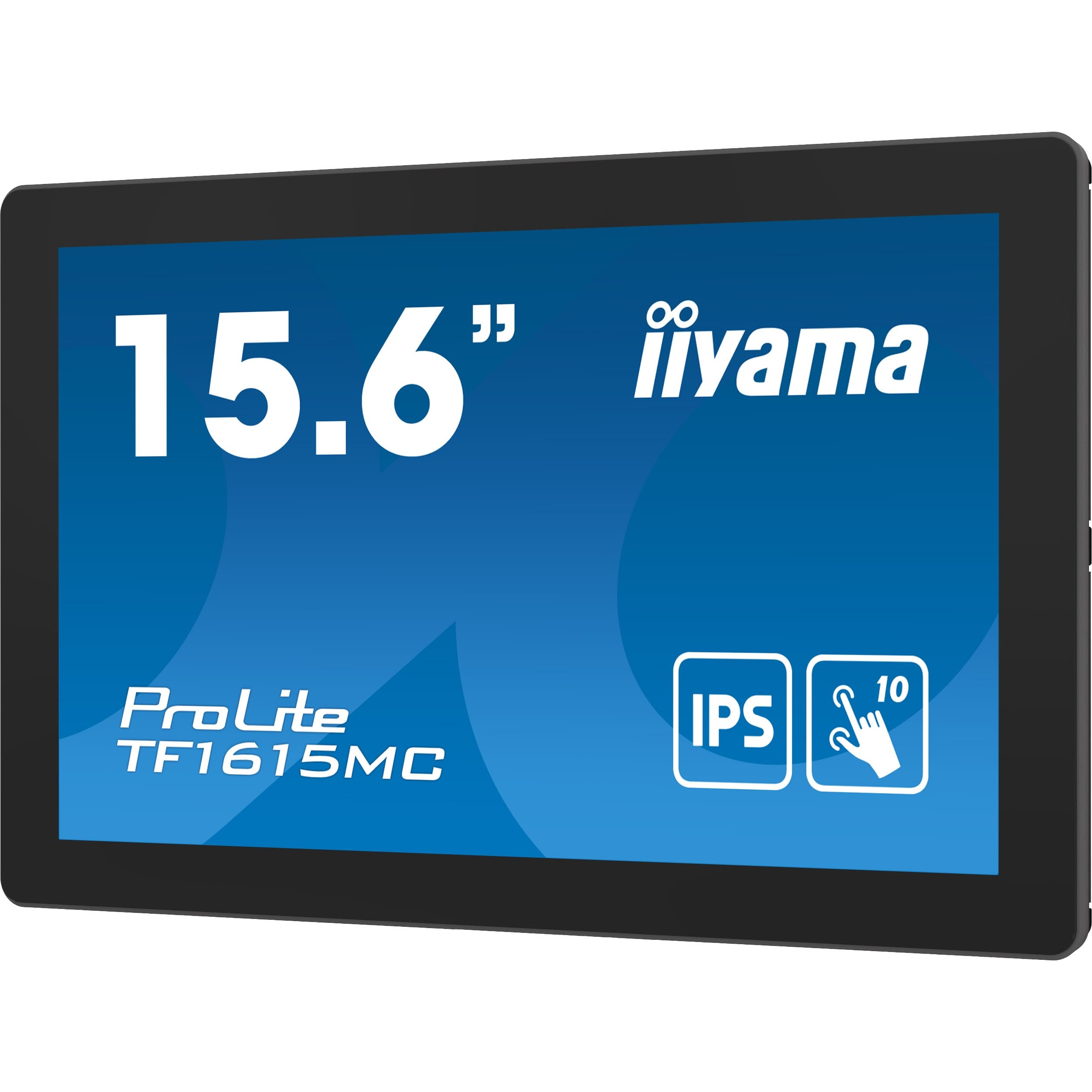 iiyama ProLite TF1615MC-B1 Computerbildschirm 39,6 cm (15.6) 1920 x 1080 Pixel Full HD Touchscreen Schwarz