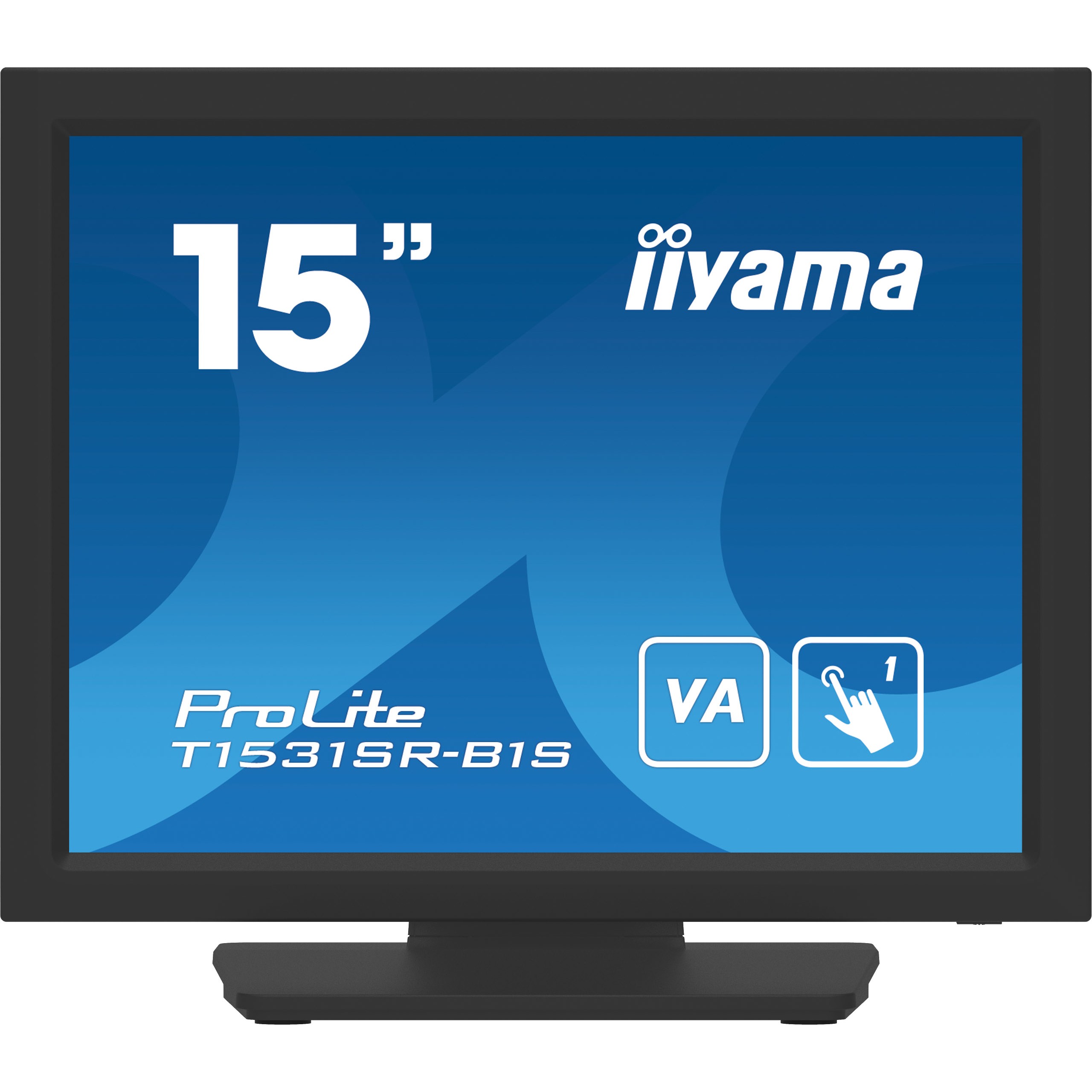 IIYAMA 38.0cm (15)   T1531SR-B1S   4:3  Touch HDMI+DP VA retail