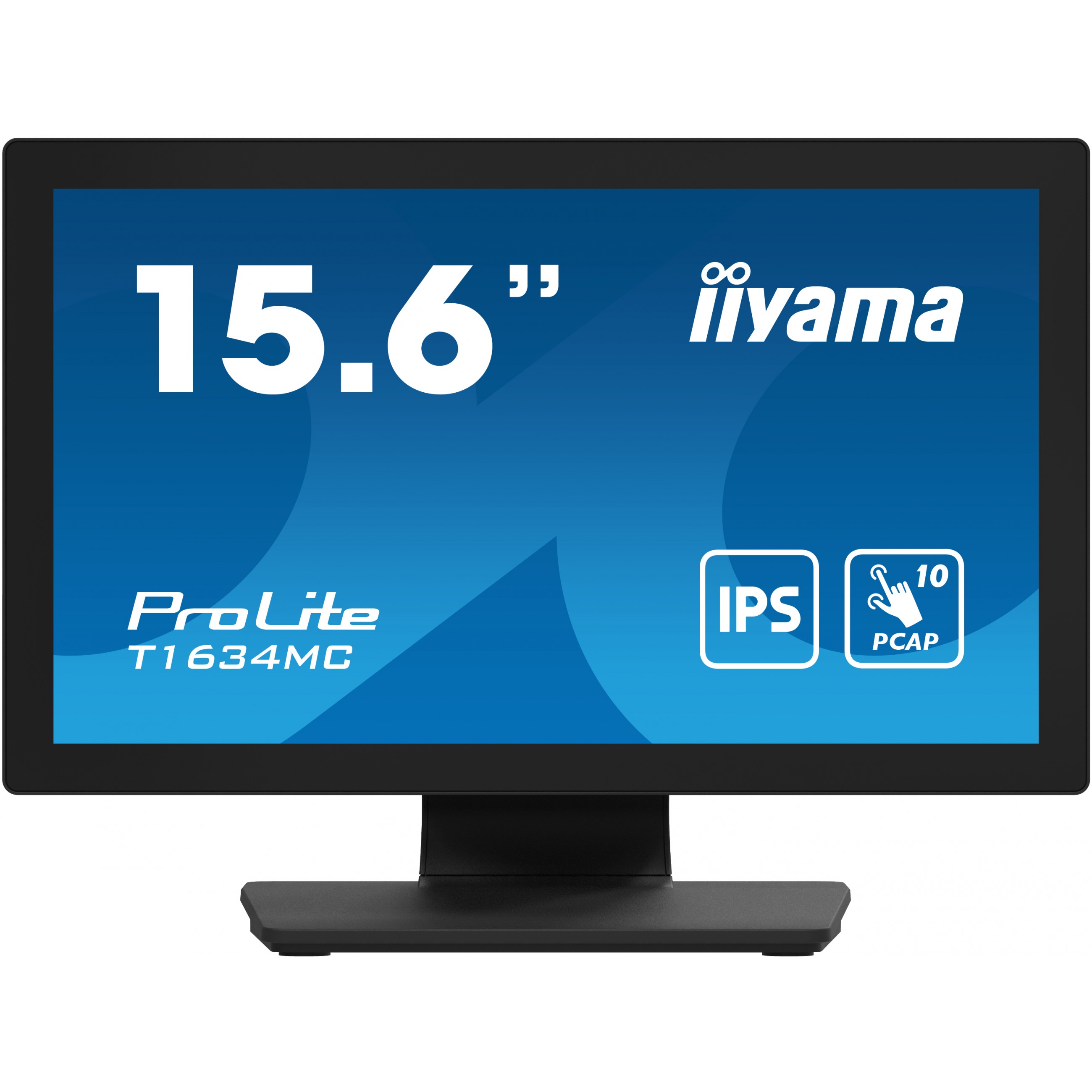 IIYAMA 39.5cm (15,6) T1634MC-B1S  16:9  M-Touch HDMI+DP+VGA retail
