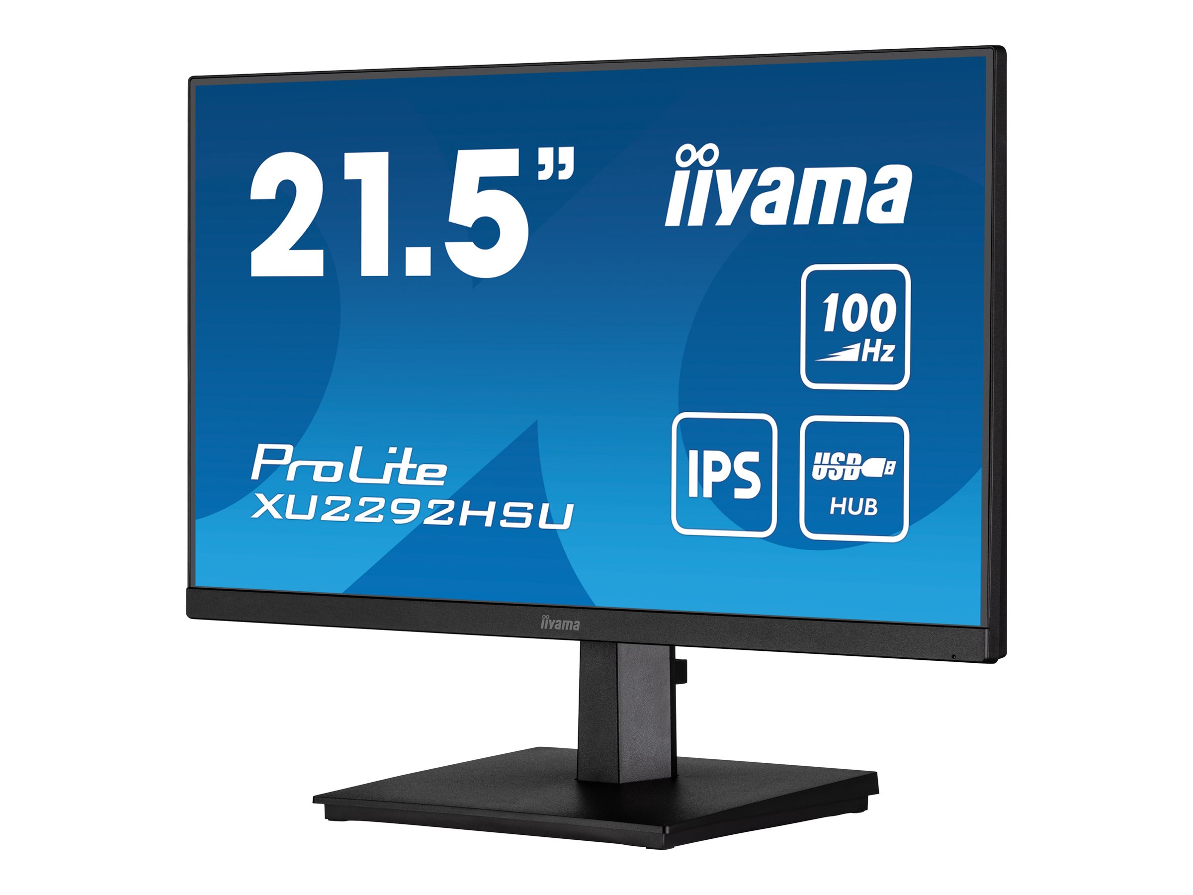 IIYAMA 54.5cm (21,5) XU2292HSU-B6  16:9 HDMI+DP+USB IPS bl.