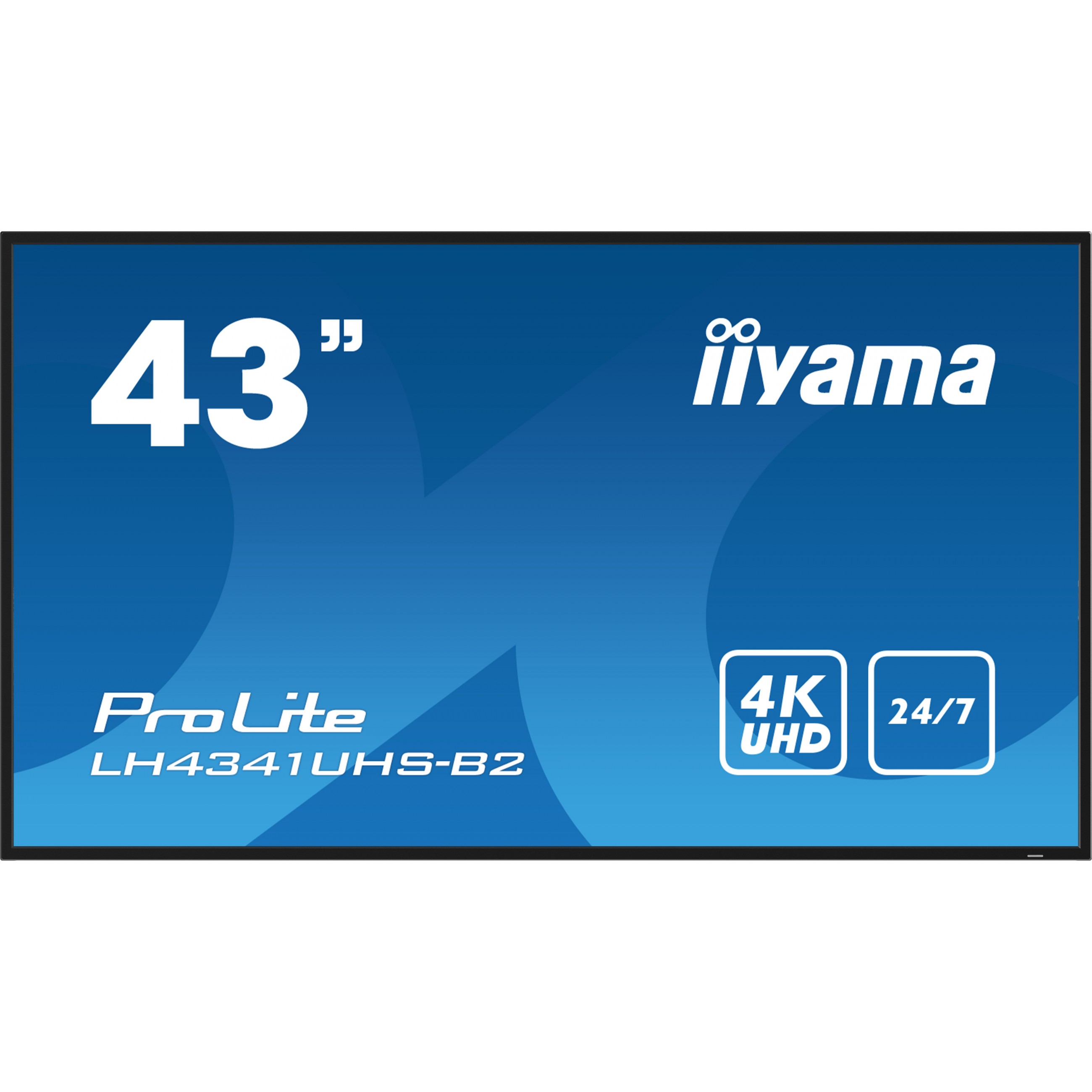 IIYAMA 108cm  (43) LH4341UHS-B2 16:9 3xHDMI+USB IPS 4K retail