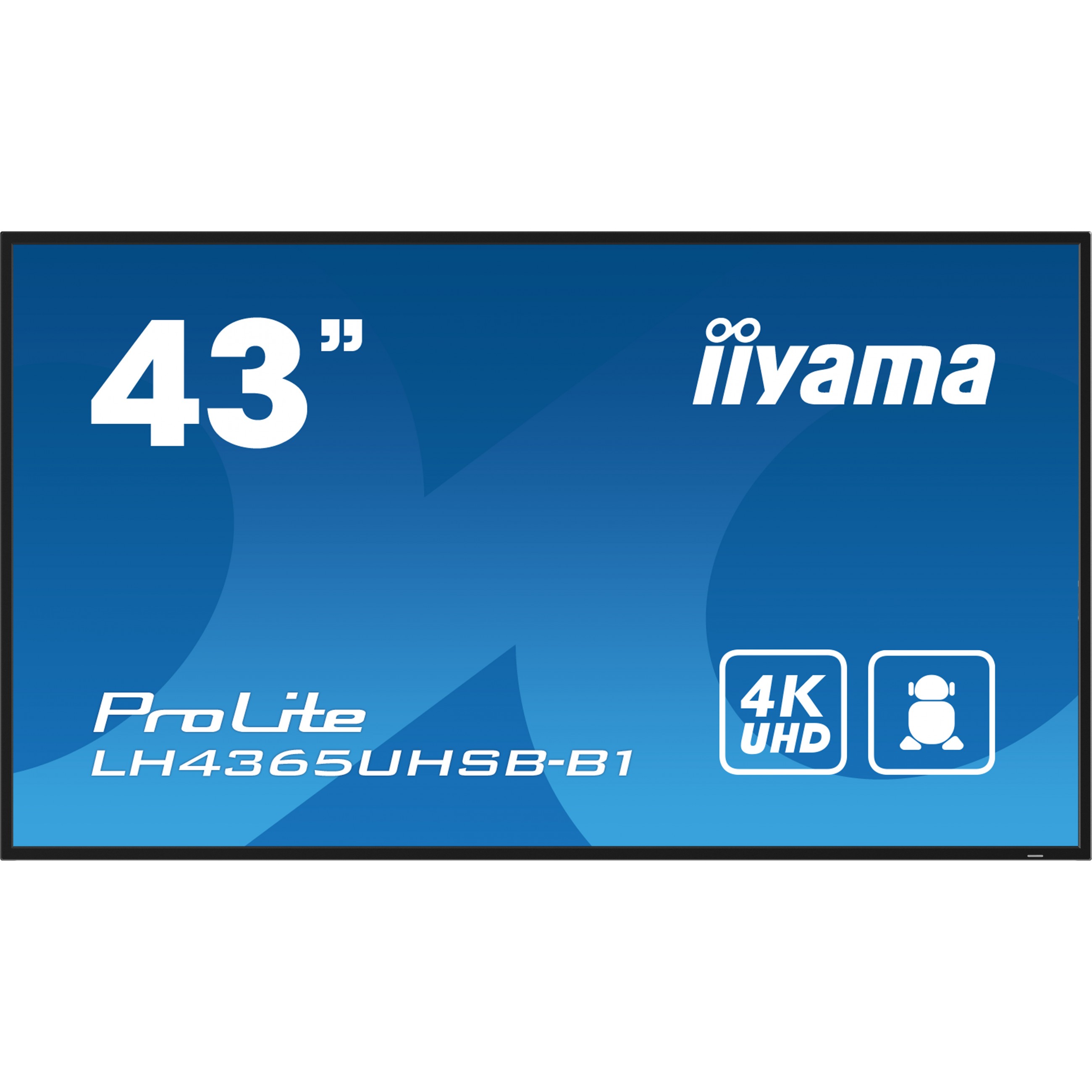 IIYAMA 108cm  (43) LH4365UHSB-B1 16:9 2xHDMI+DP+2xUSB IPS retail