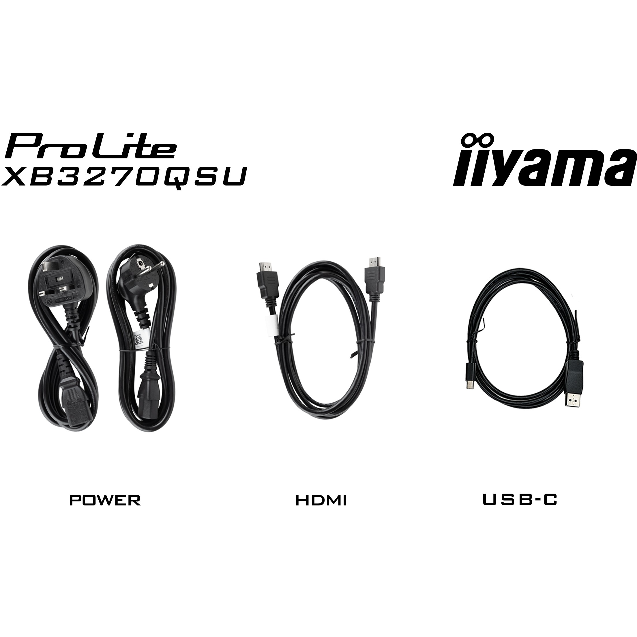iiyama ProLite XB3270QSU-B1 Computerbildschirm 81,3 cm (32) 2560 x 1440 Pixel Wide Quad HD LED Schwarz