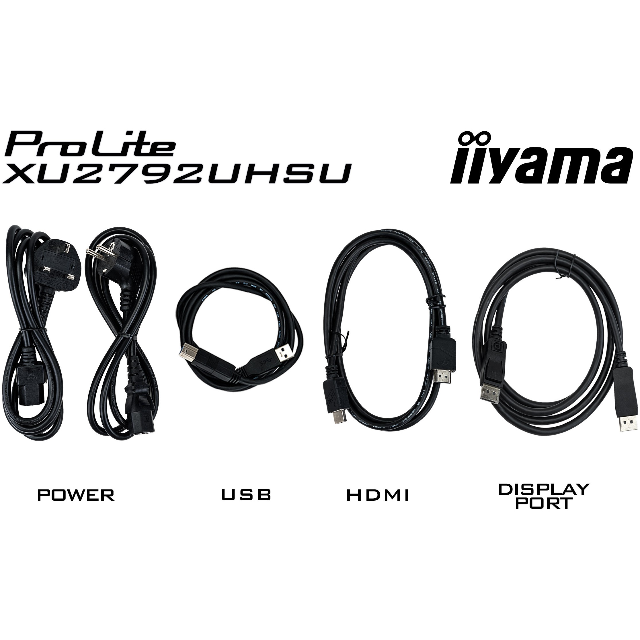 IIYAMA 68.5cm (27)   XU2792UHSU-B6 16:9  HDMI+DP+3xUSB IPS retail