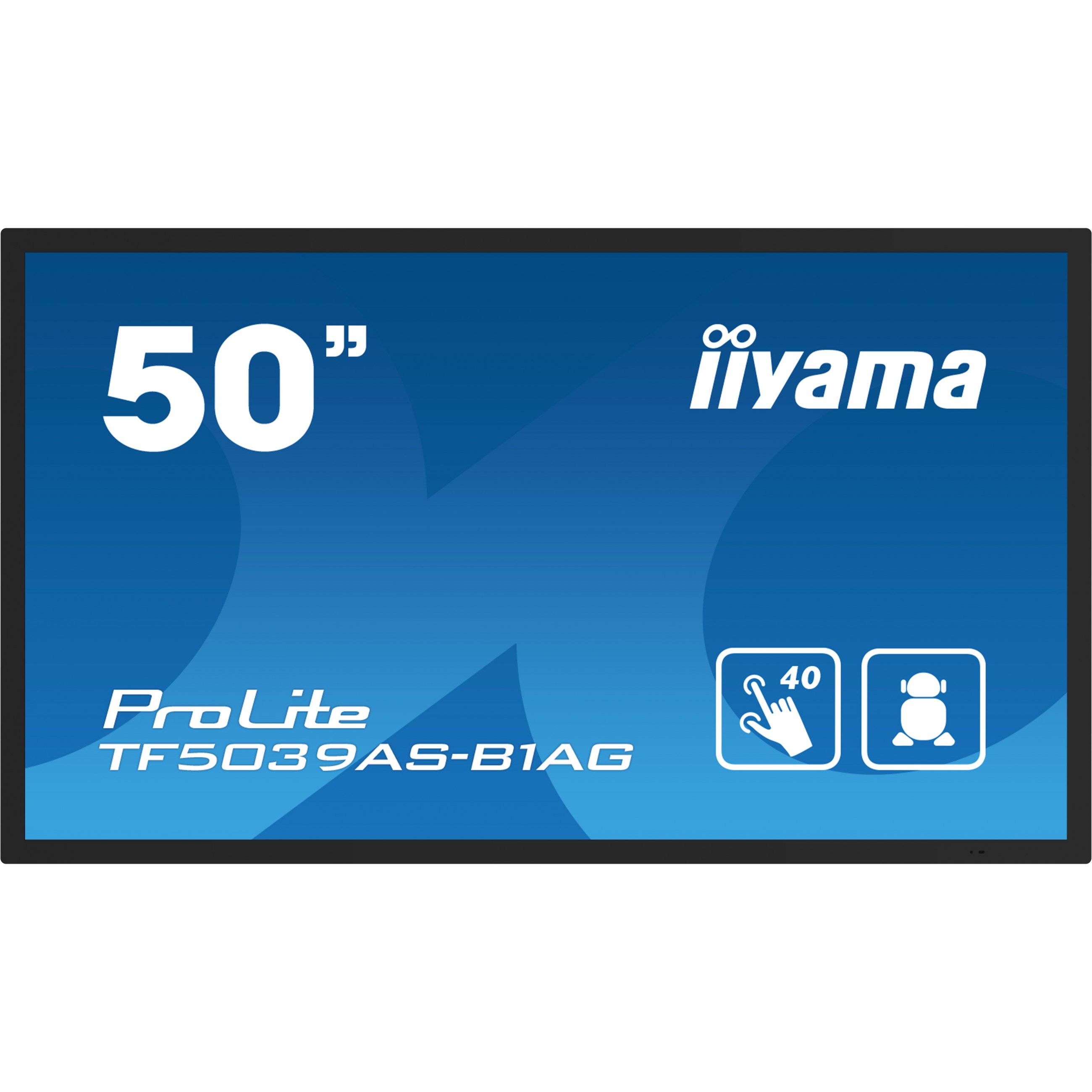IIYAMA 125.7cm(49,5) TF5039AS-B1AG 16:9 M-Touch 2xHDMI+DP