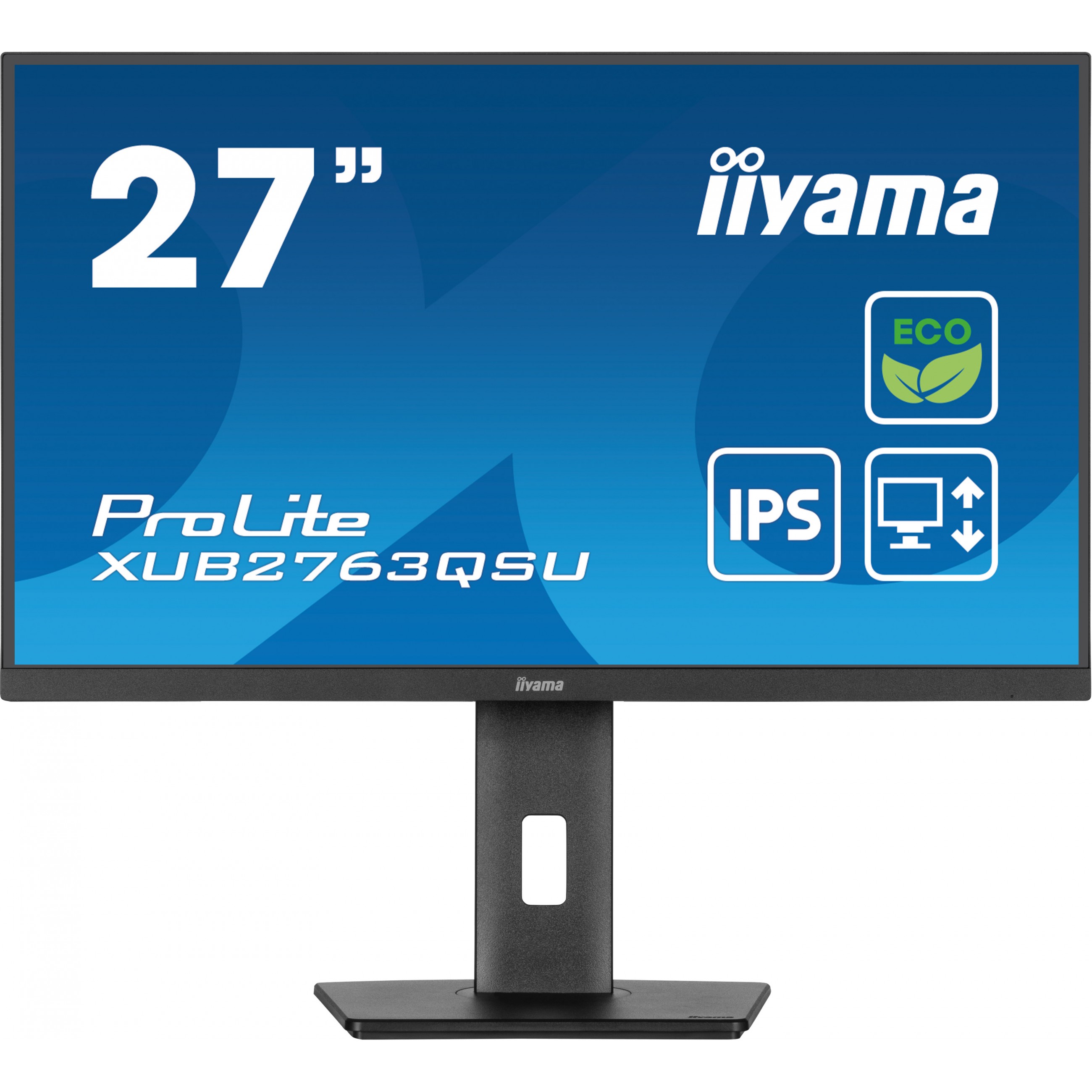 IIYAMA 68.6cm (27)  XUB2763QSU-B1 16:9 HDMI+DP+USB IPS Lift