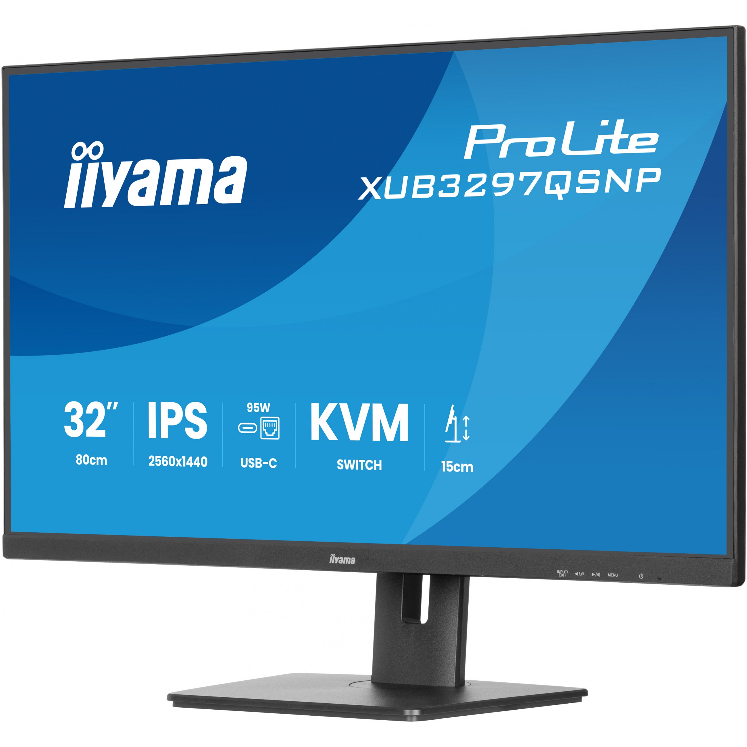 IIYAMA 80.0cm (32,0) XUB3297QSNP-B1 16:9 2xHDMI+DP+USB-C
