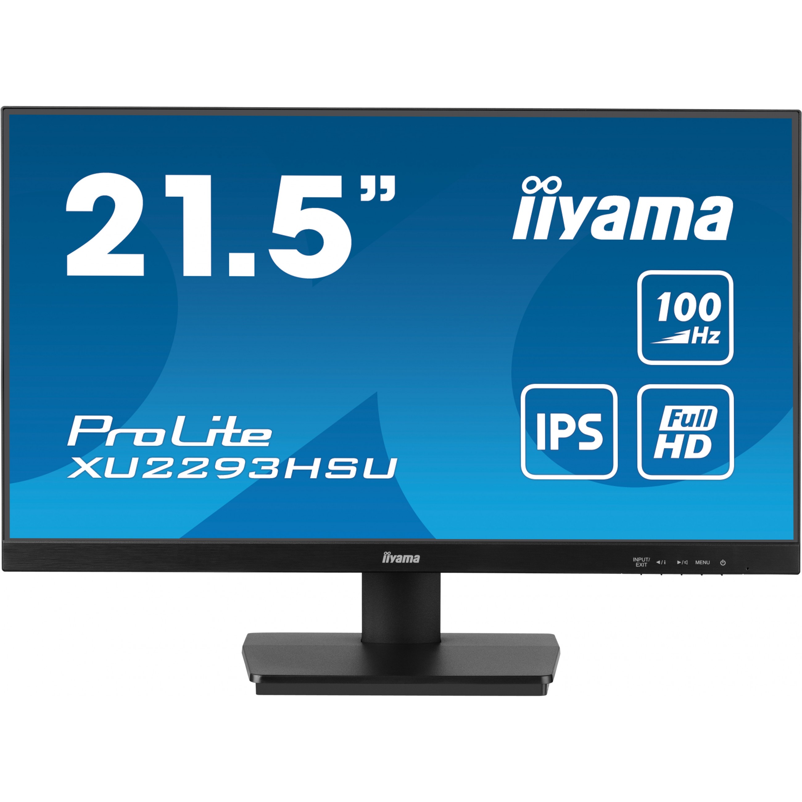 IIYAMA 54.5cm (21,5) XU2293HSU-B7  16:9 HDMI+DP+2xUSB IPS