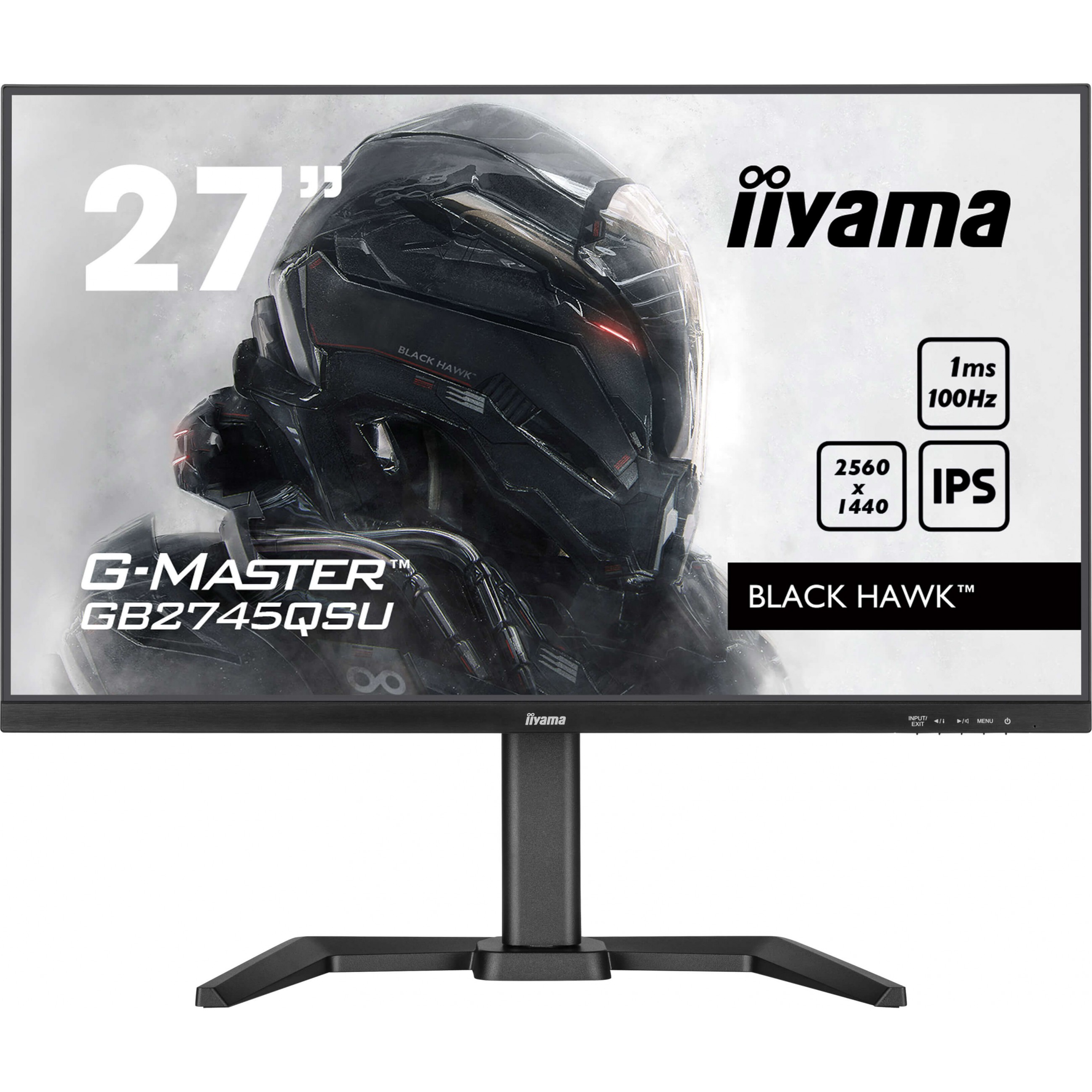 IIYAMA 68.5cm (27)   GB2745QSU-B2  16:9  HDMI+DP+2xUSB Lift