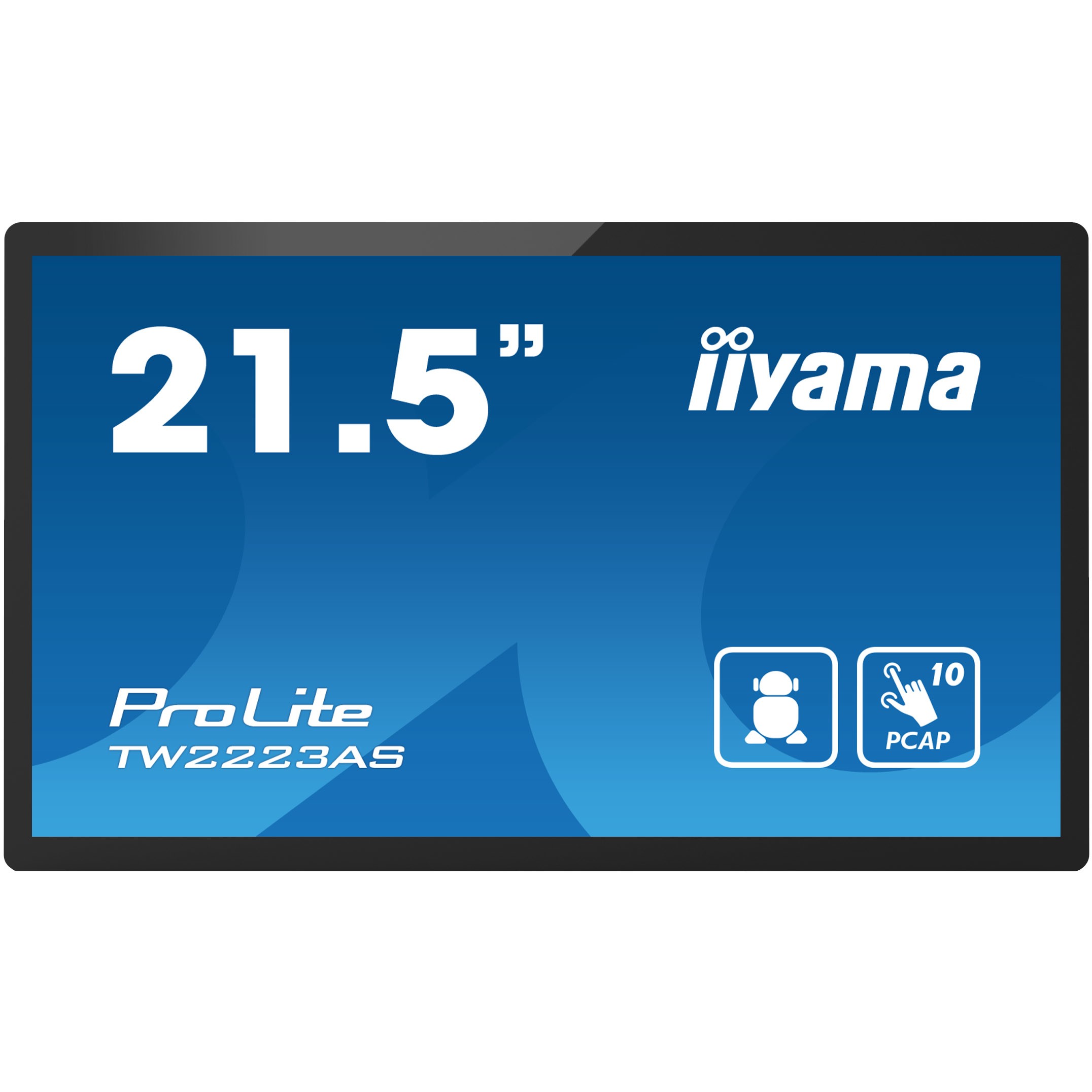 IIYAMA 55.0cm (21,5) TW2223AS-B2 16:9 M-Touch HDMI Android