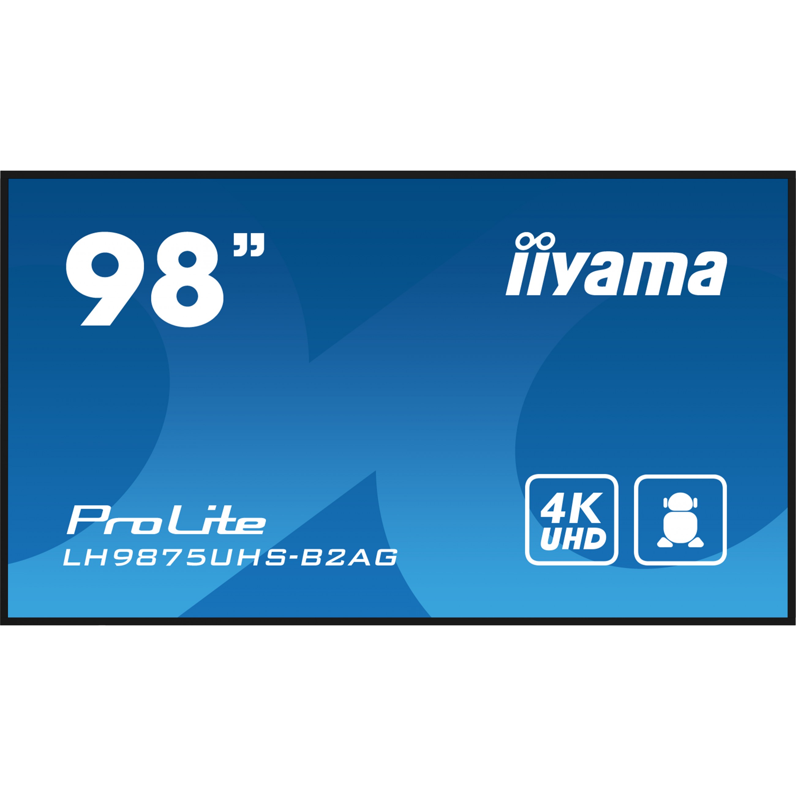 IIYAMA 247.7cm(97,5) LH9875UHS-B2AG 16:9 3xHDMI+DP+DVI 4K (Speditionsversand)