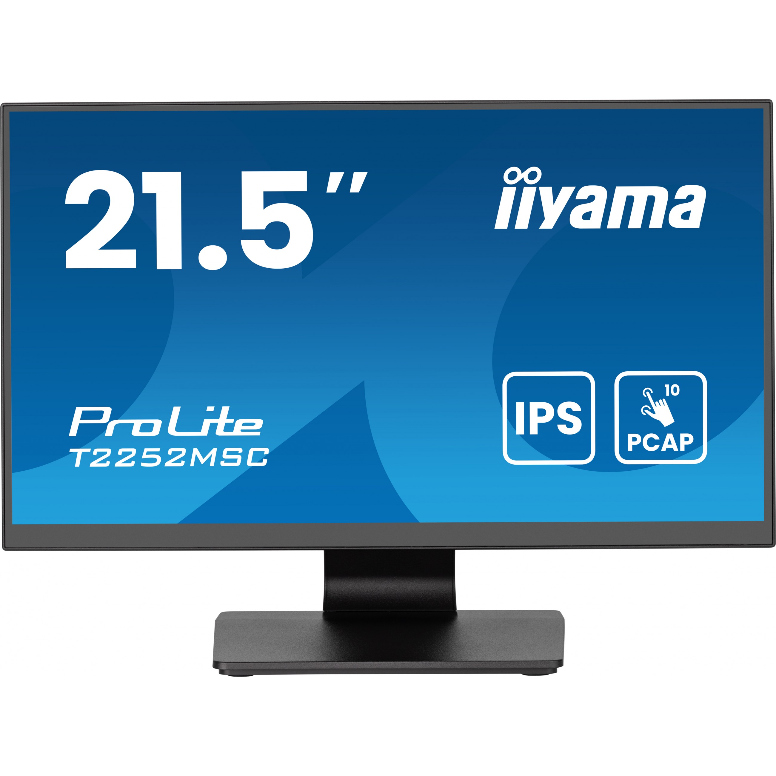 IIYAMA 54.5cm (21,5) T2252MSC-B2AG 16:9 Touch HDMI+2USB+DP
