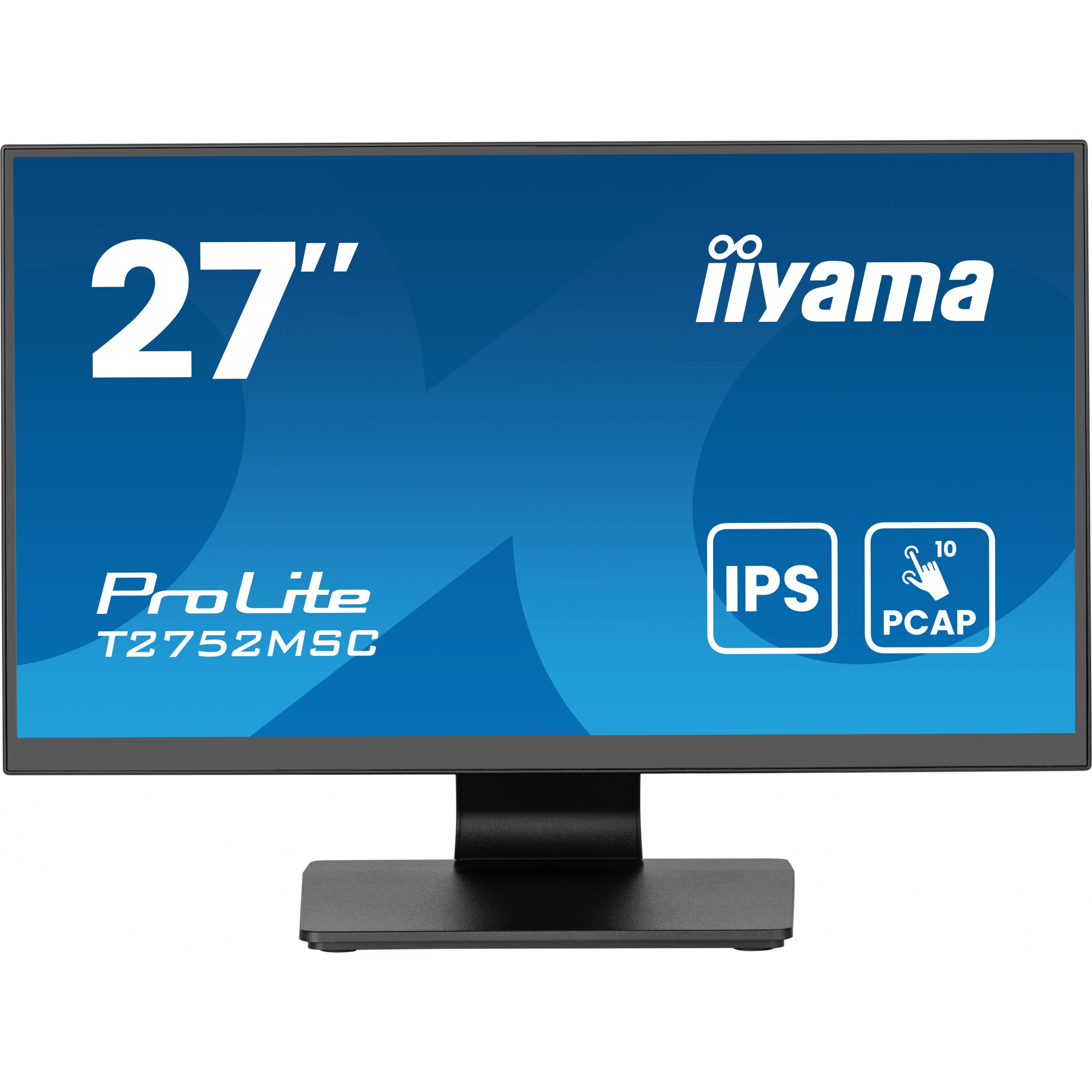 IIYAMA 68.6cm (27)   T2752MSC-B1AG 16:9 Touch HDMI+DP IPS