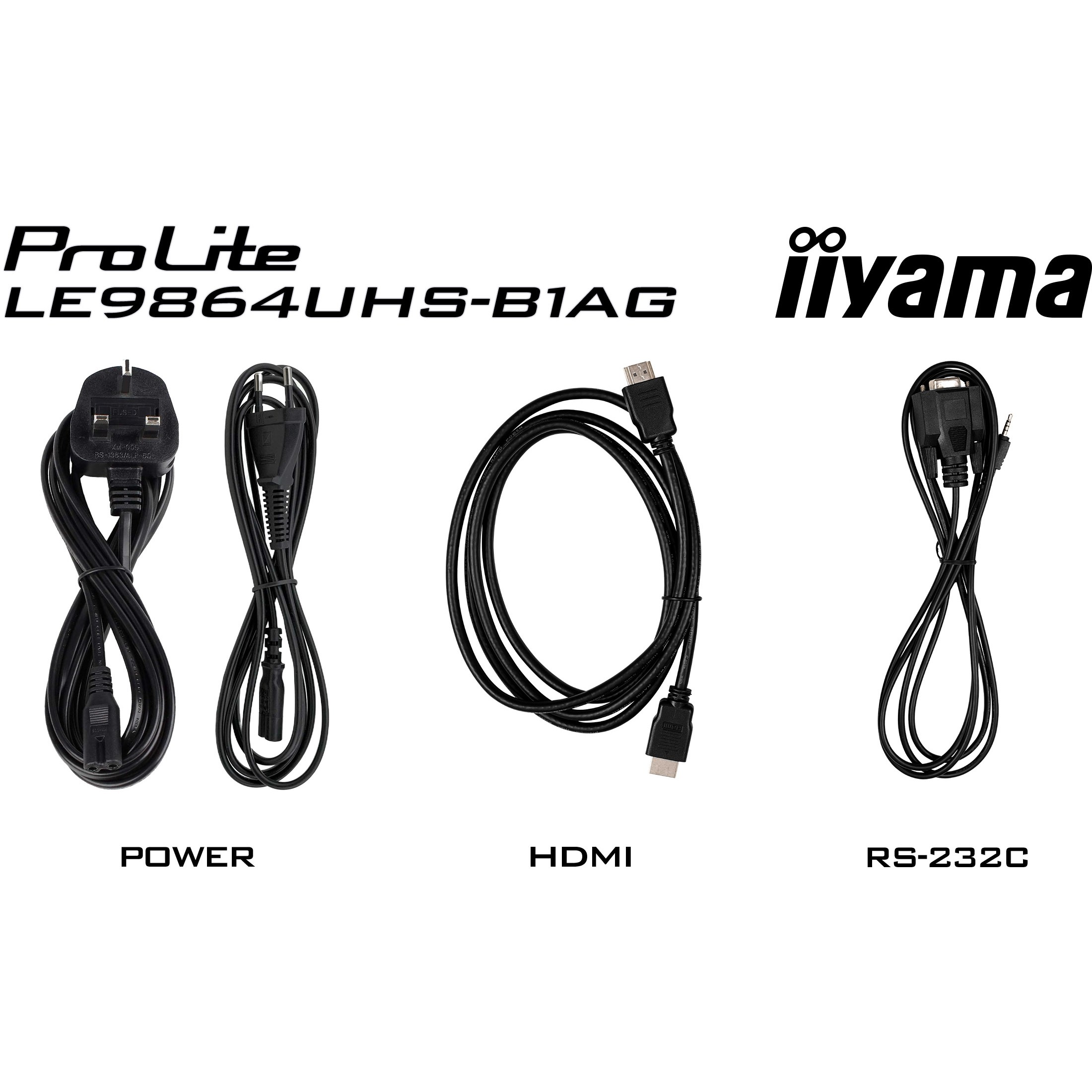 IIYAMA 247.7cm(97,5) LE9864UHS-B1AG 16:9 2xHDMI+USB-C (Speditionsversand)