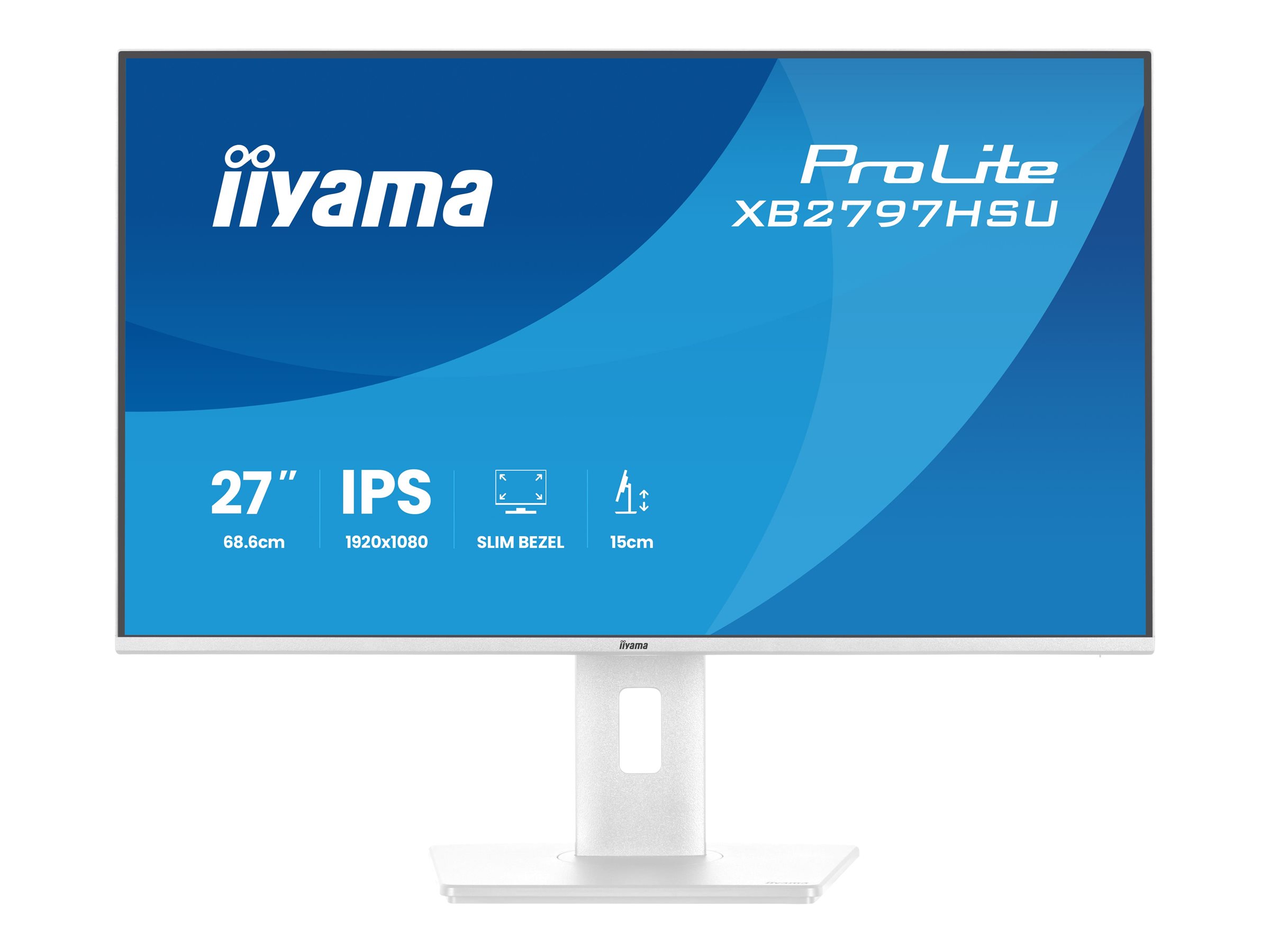 IIYAMA 68.6cm (27)   XB2797HSU-W1 16:9 HDMI+DP+2xUSB-C IPS