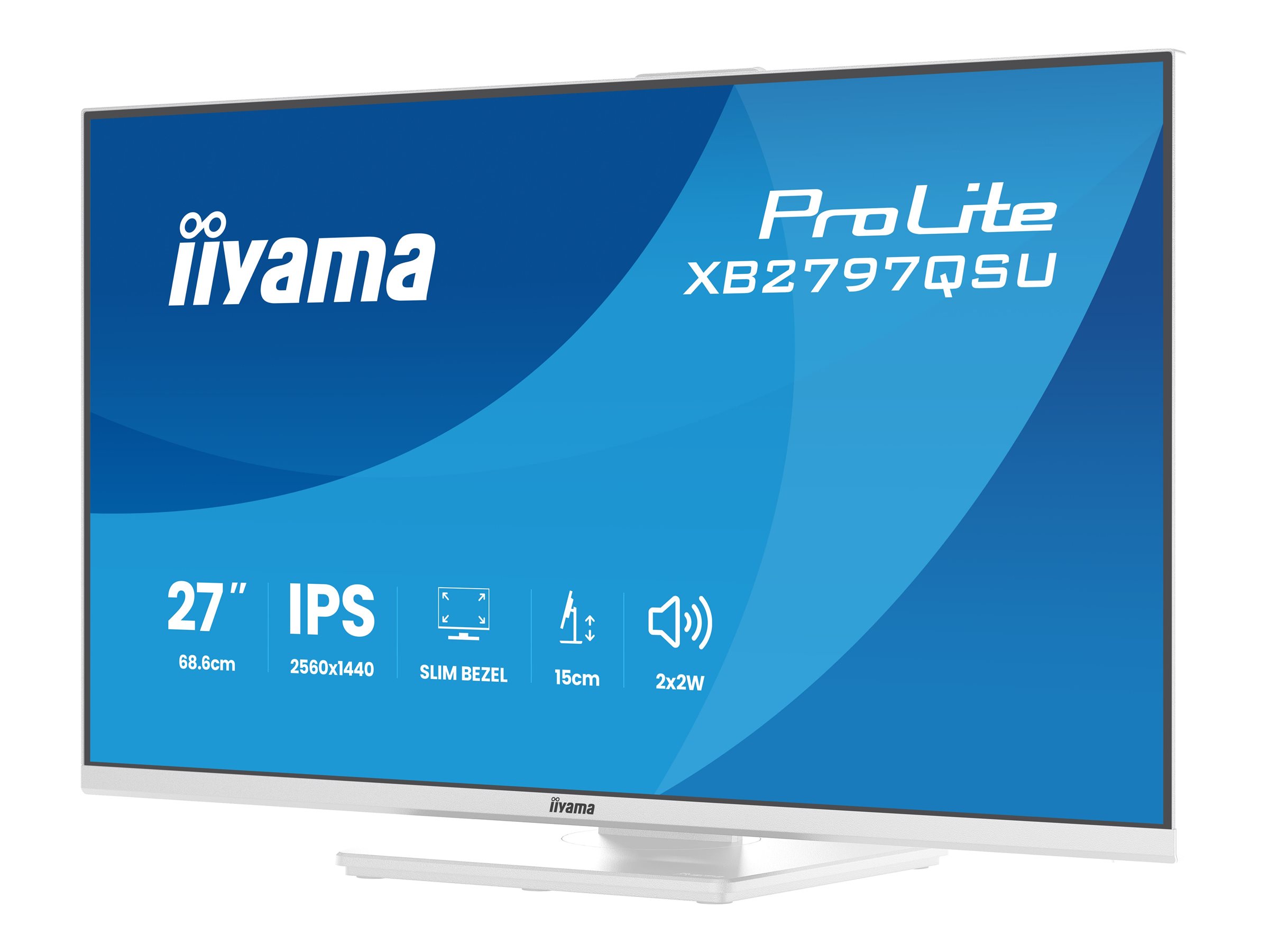 IIYAMA 68.6cm (27)   XB2797QSU-W1 16:9 2xHDMI+DP+2xUSB-C