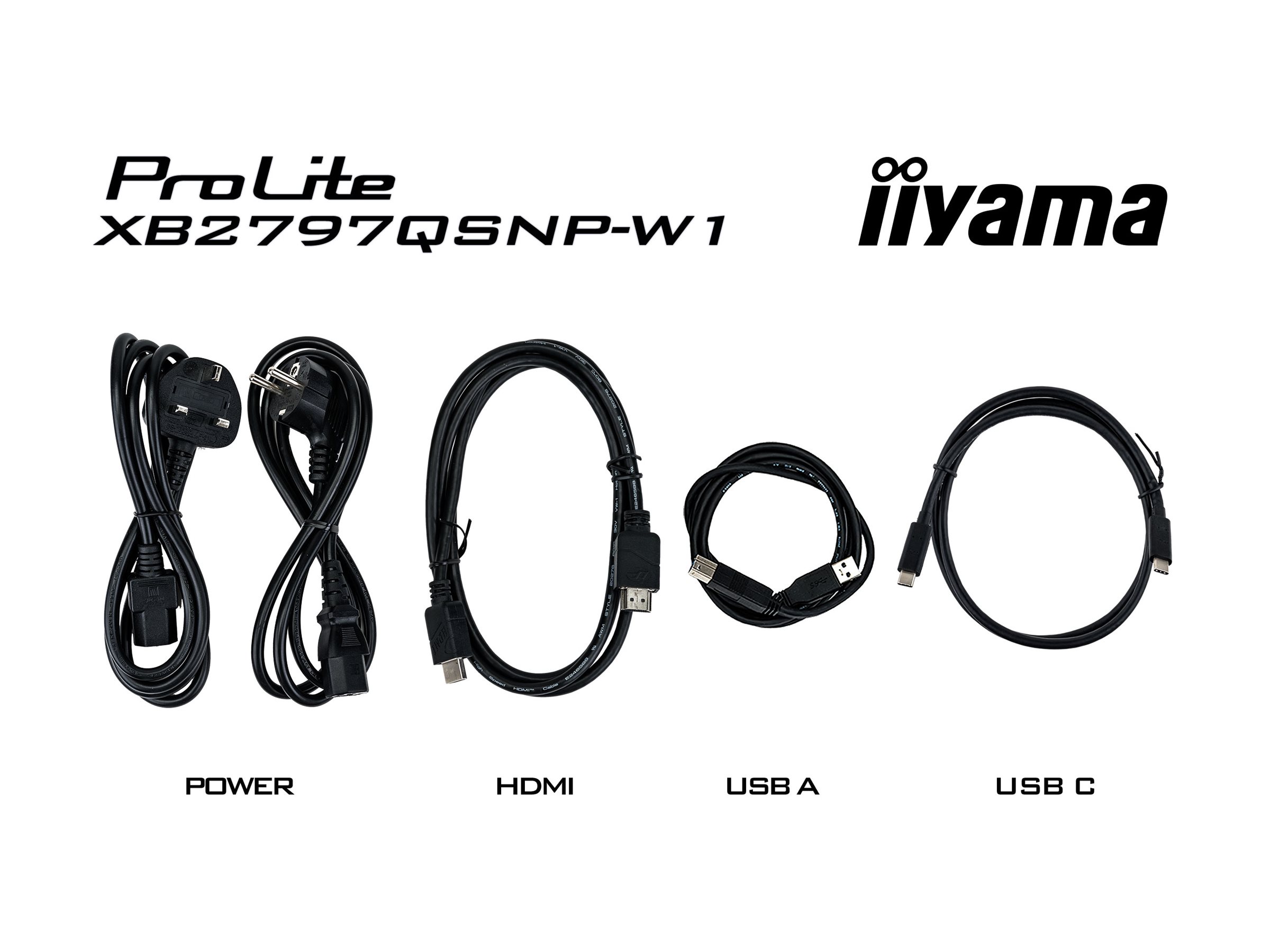 IIYAMA 68.6cm (27) XB2797QSNP-W1 16:9 HDMI+DP+USB-C+KVM