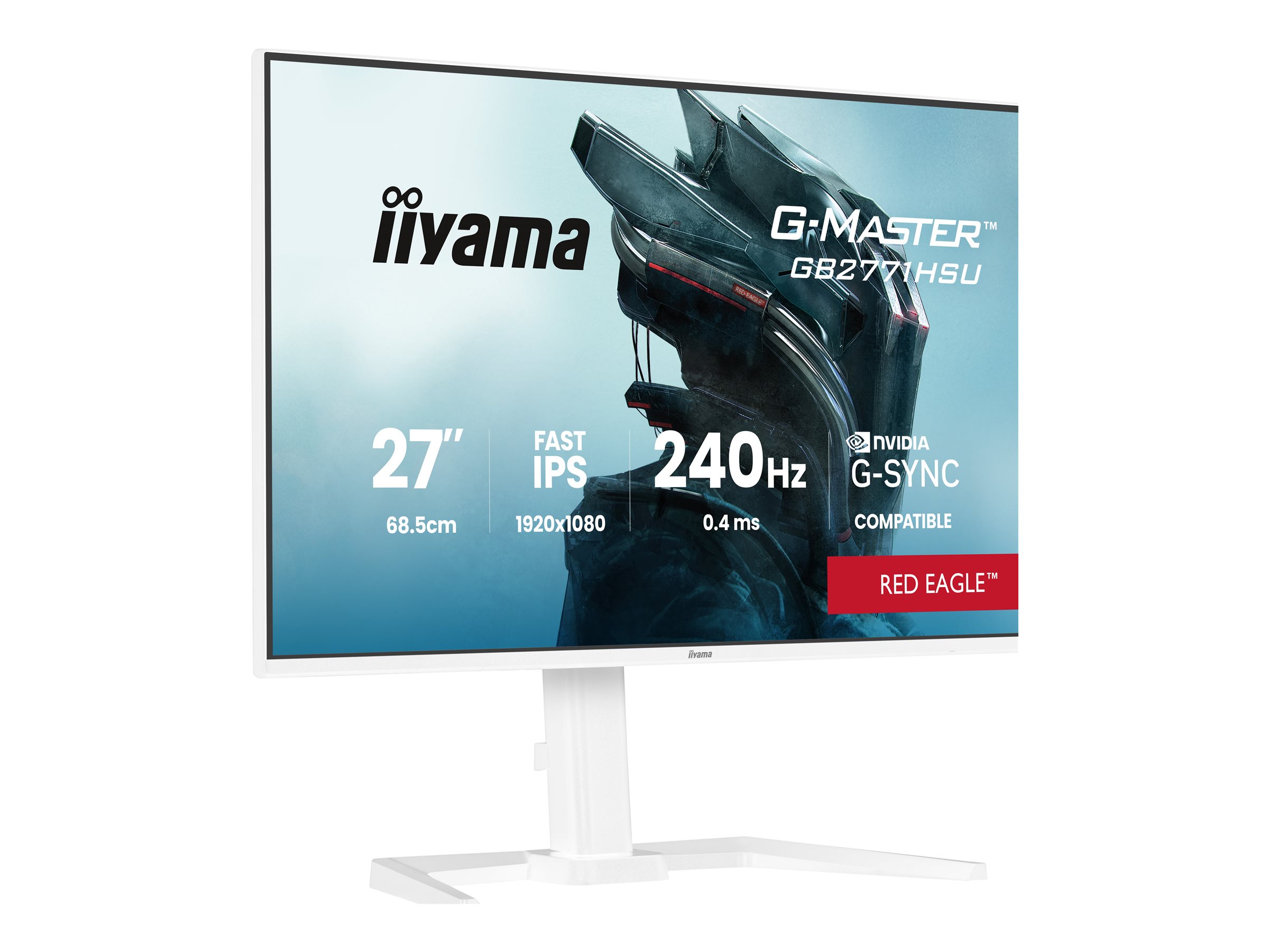 IIYAMA 68.6cm (27)   GB2771HSU-W1  16:9  2xHDMI+DP+USB-C