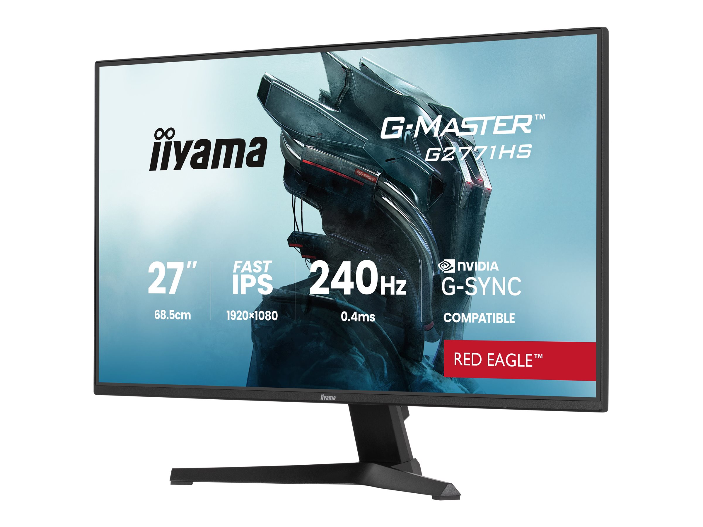 IIYAMA 68.6cm (27)   G2771HS-B1  16:9  2xHDMI+DP IPS black